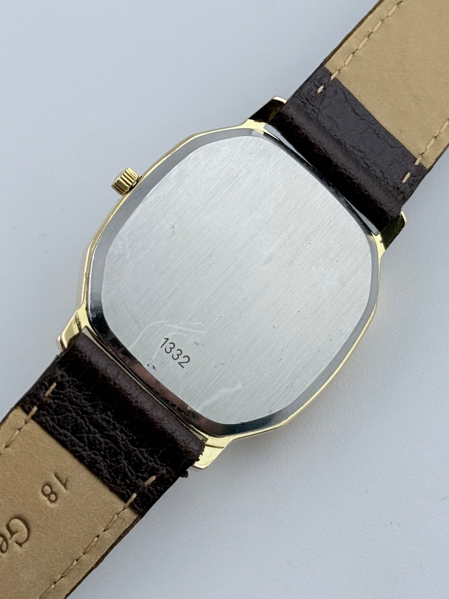 Omega De Ville Tank Quartz Date - 192.0048 - Textured Dial