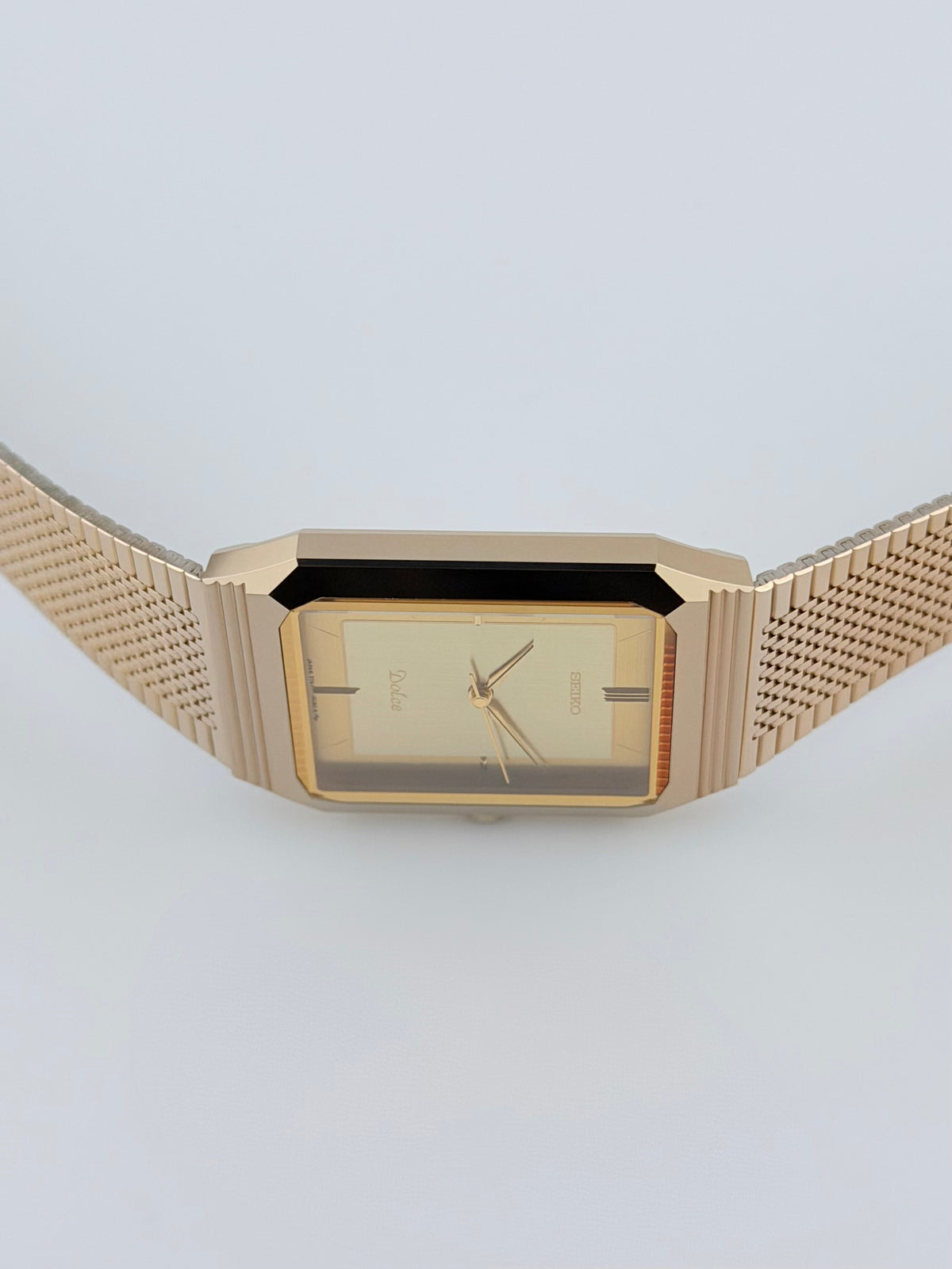 Seiko Dolce Exceline Tank Quartz Box! - 7741-508A Near Mint!