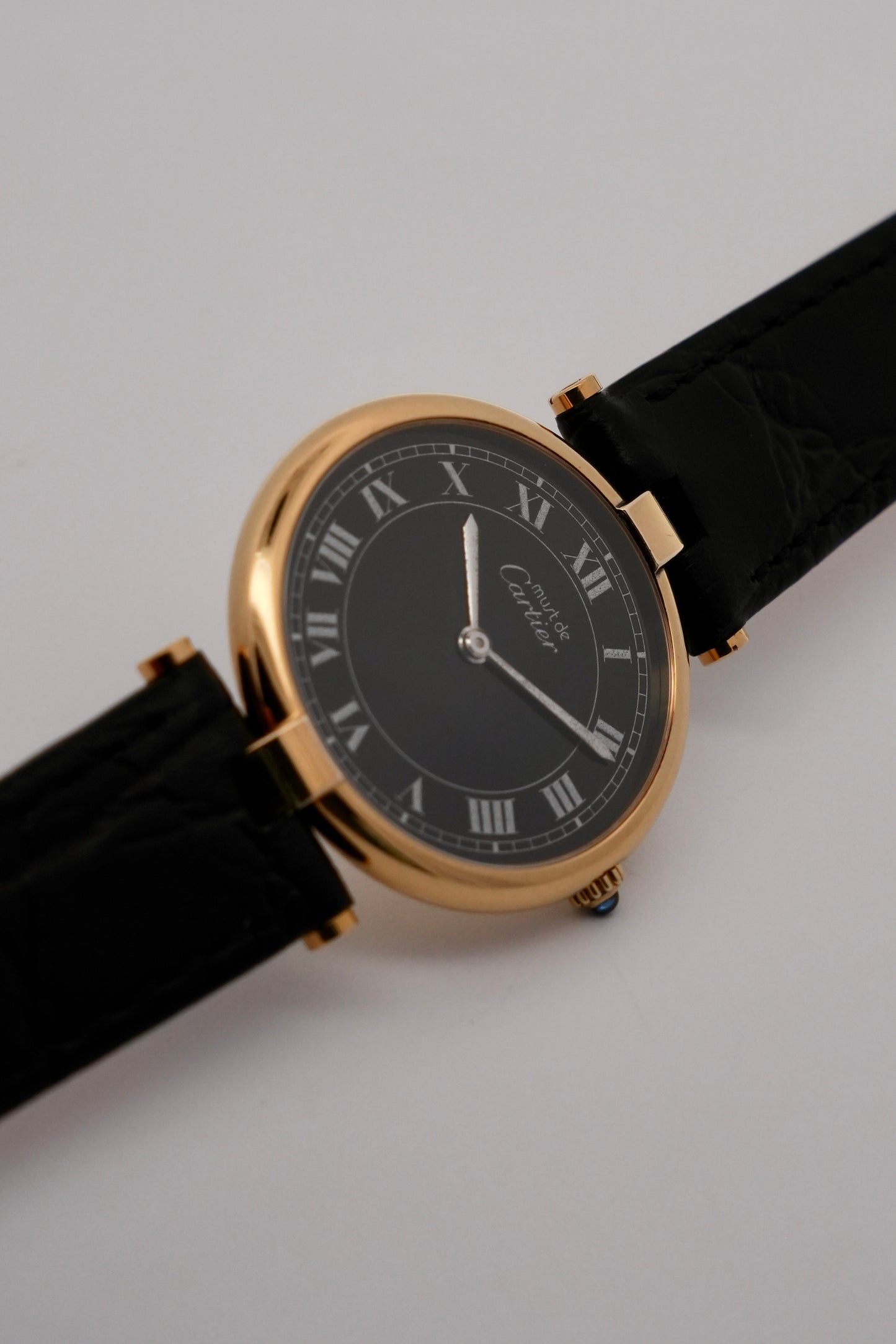 Cartier Must De Vendome Quartz - 17 - Black Dial