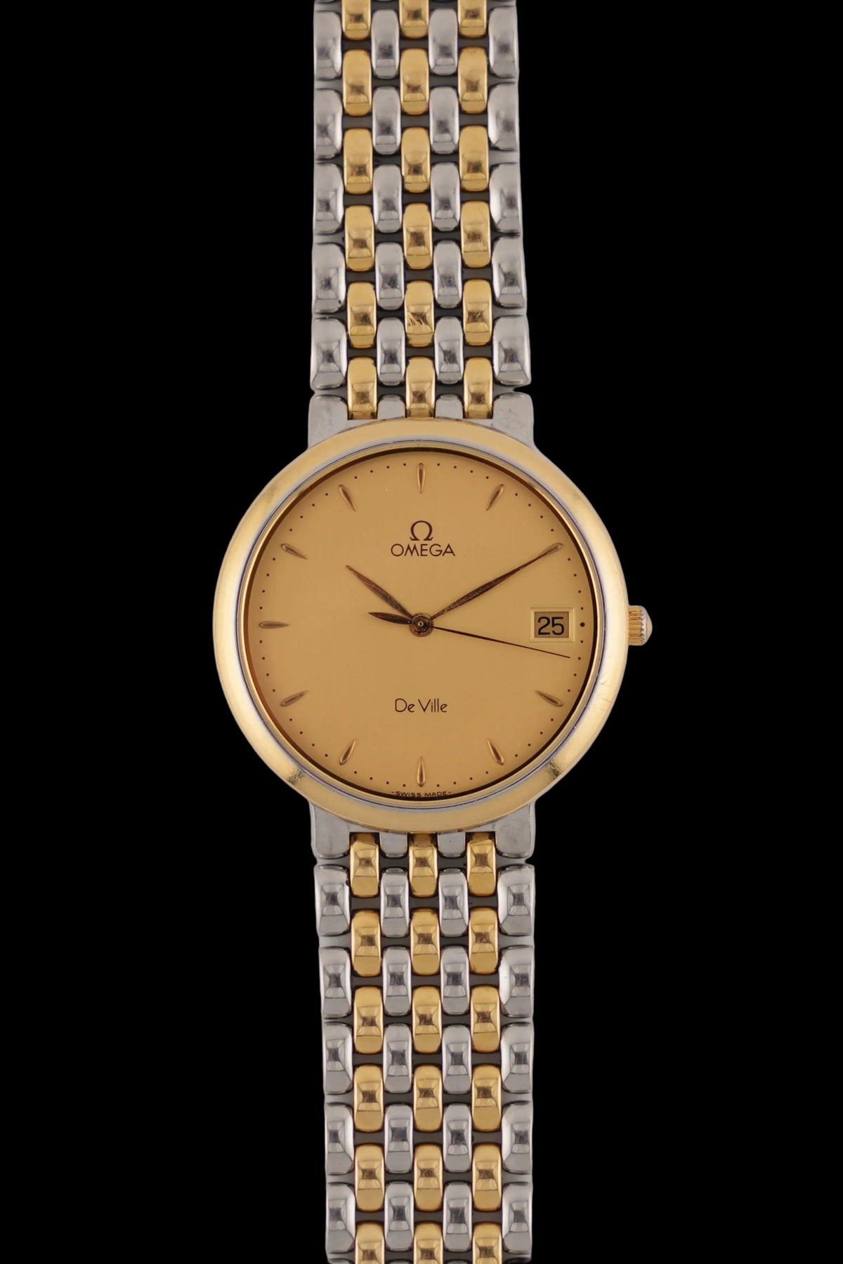 Omega De Ville Quartz Date 396.2432  - Original bracelet