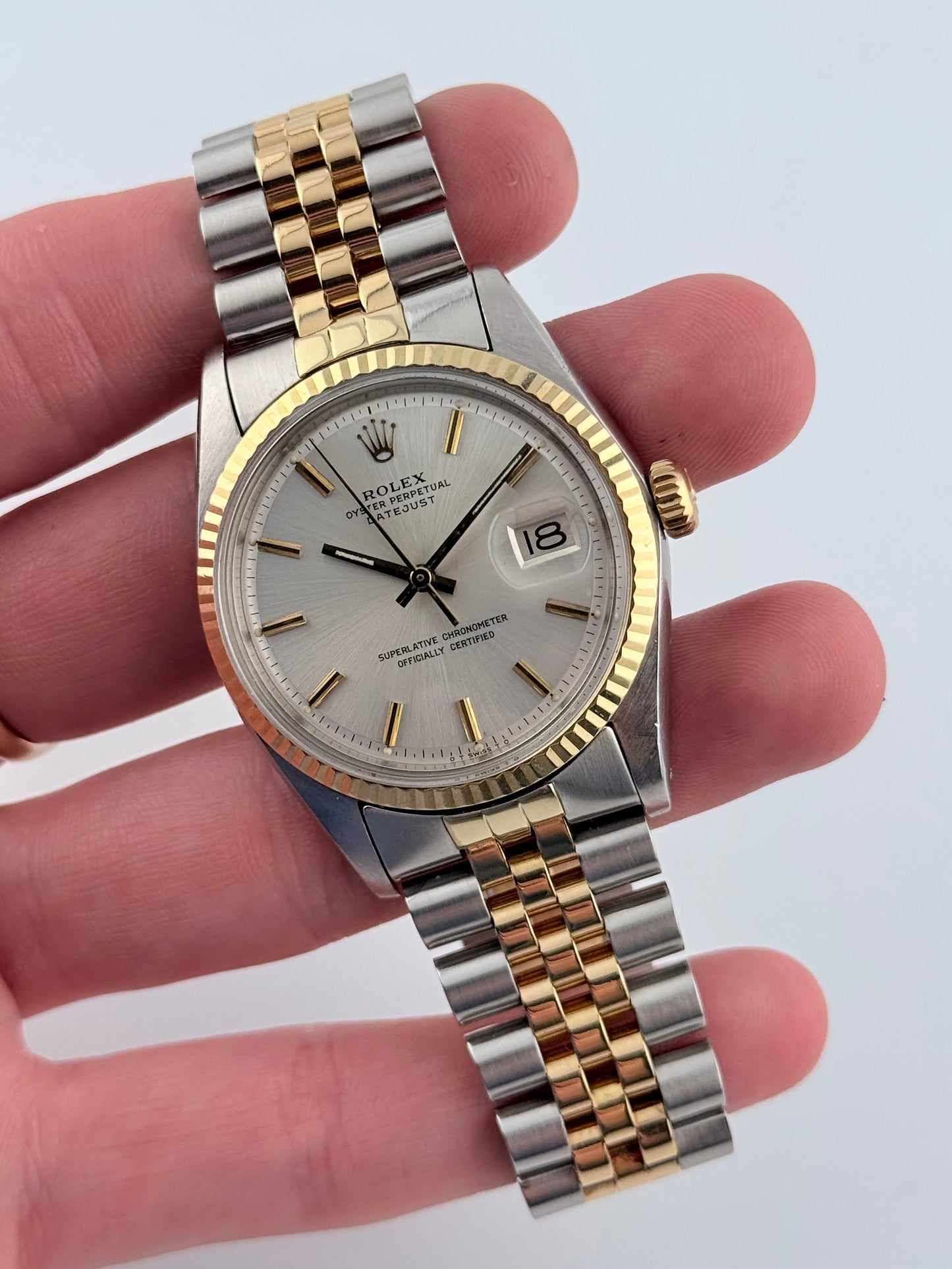 Rolex Datejust Oyster Perpetual - Two-Tone - 1601
