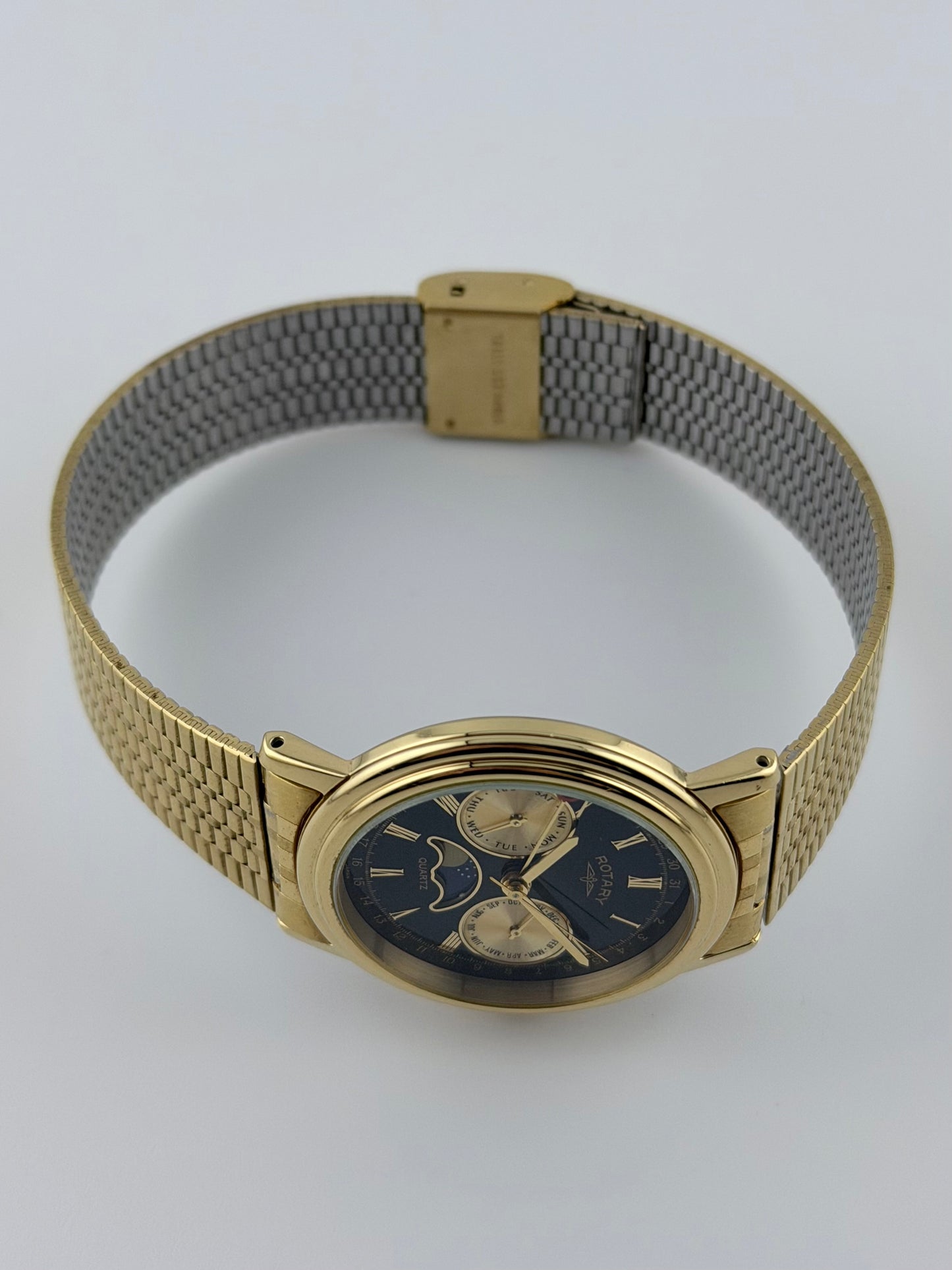 Rotary Moonphase Quartz Day-Date