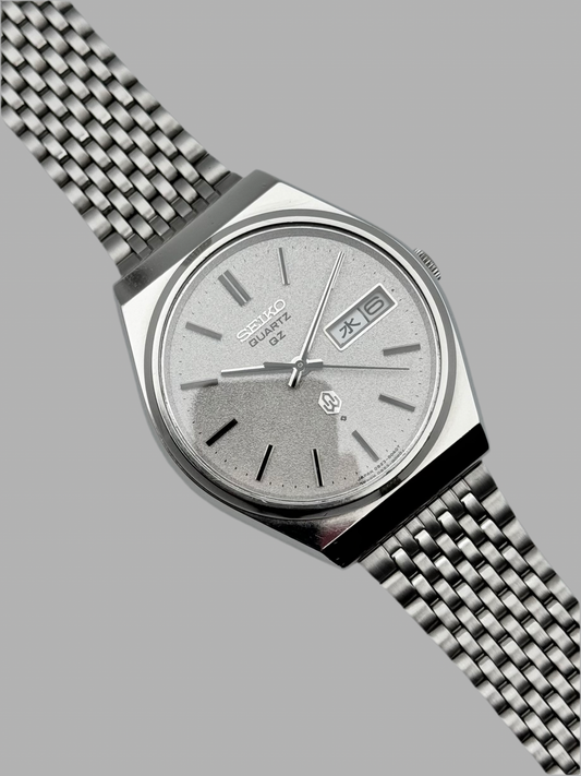 Seiko QZ Quartz JDM - 0923-8040 - Rare Frosted Dial