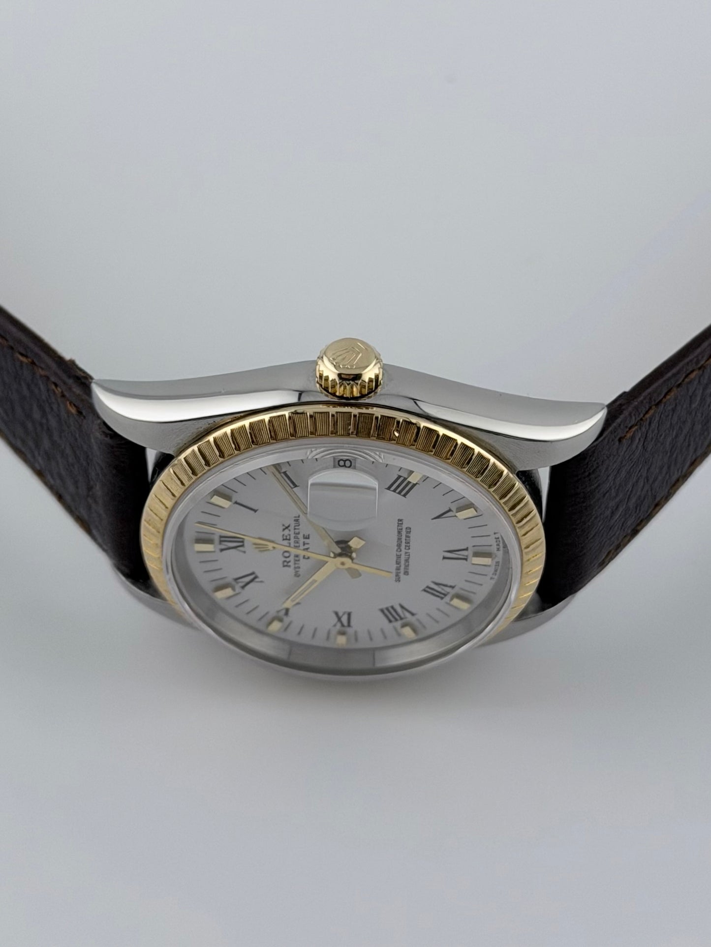 Rolex Oyster Perpetual Date - Two-Tone - 15233 - Rare Buckley Dial