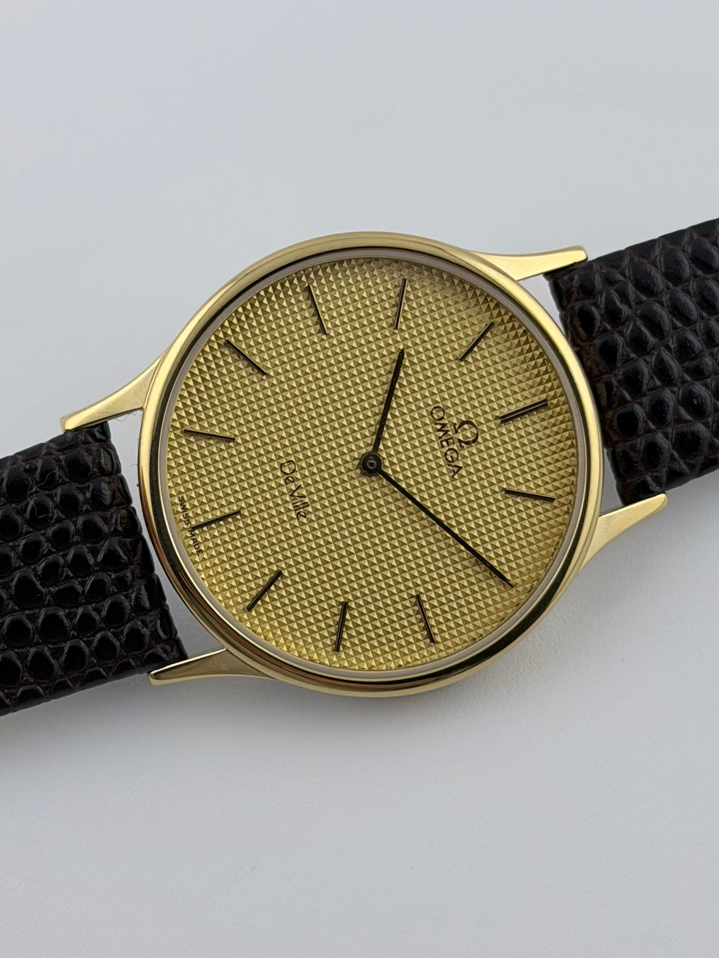 Omega De Ville Quartz 191.0130.1 - Hobnail Dial