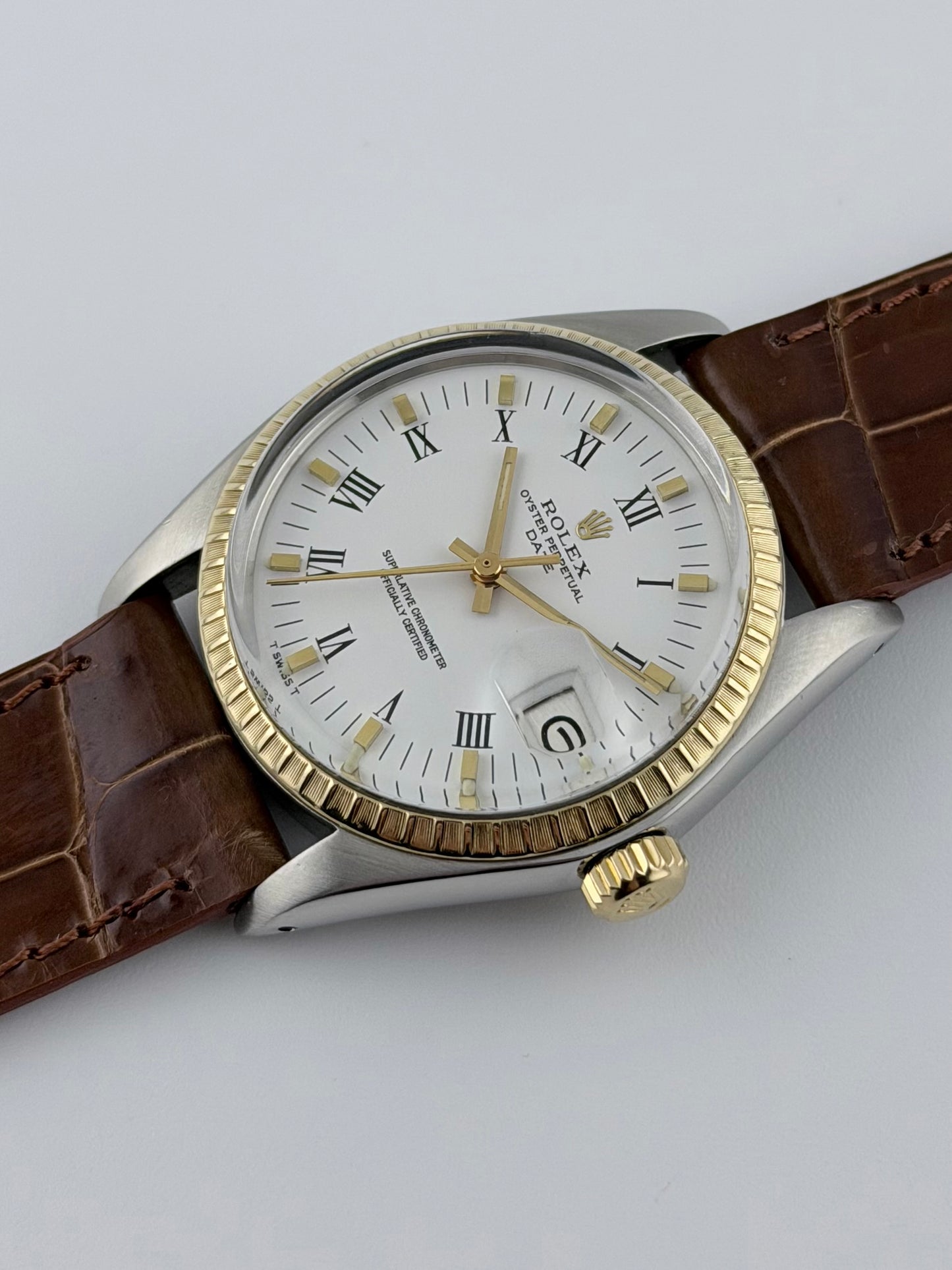 Rolex Oyster Perpetual Date Automatic - 1505 - Rare Buckley Dial