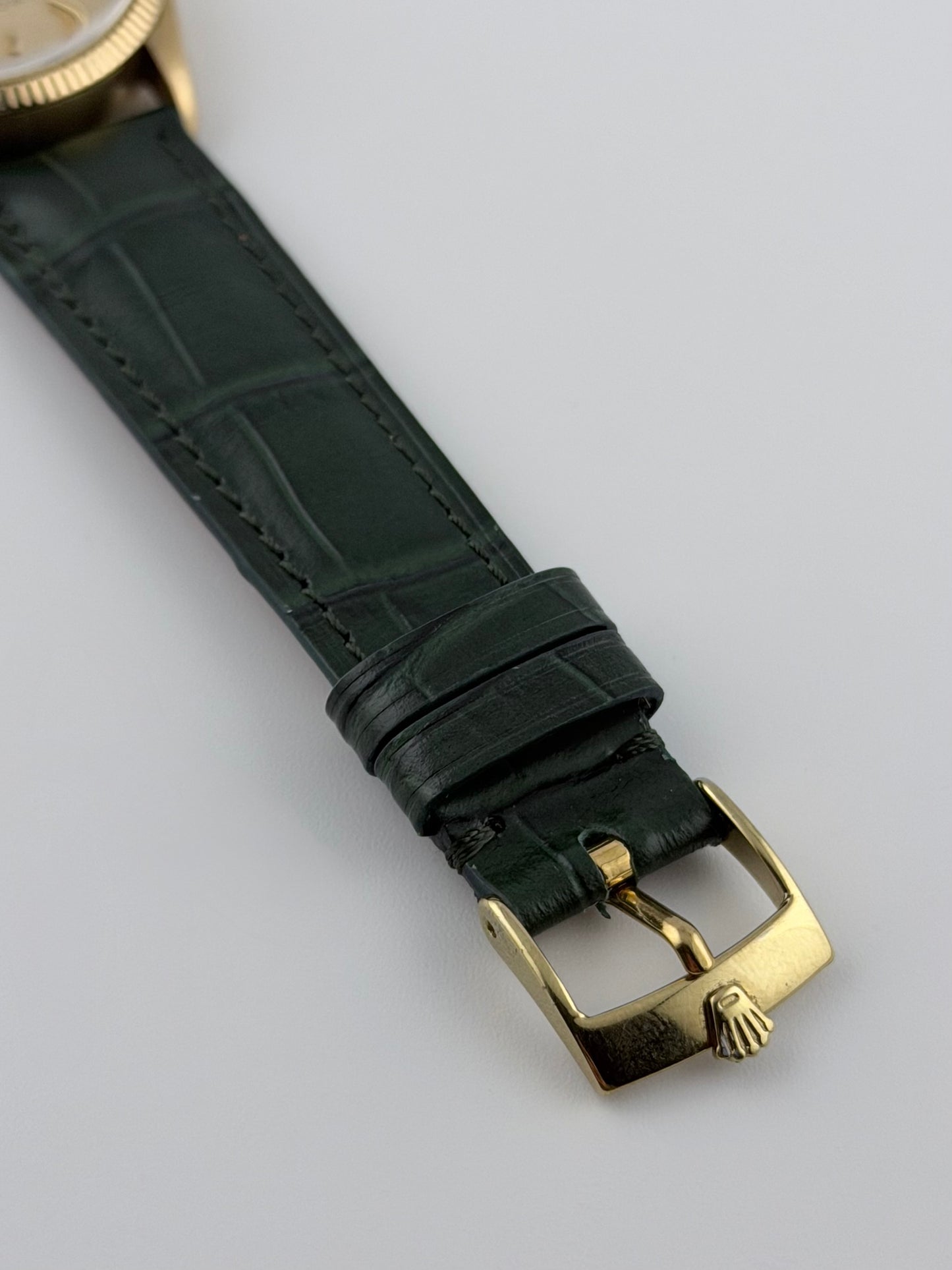 Rolex Oyster Perpetual Automatic - 1007 - 18kt Gold - Shantung Dial - Ultra Rare