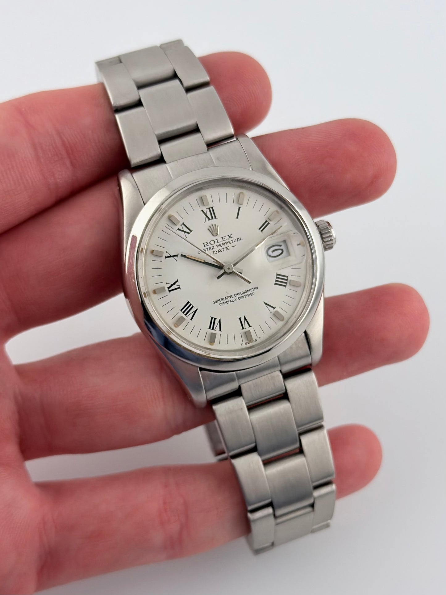 Rolex Oyster Perpetual Date Automatic - 15000 - Rare Buckley Dial