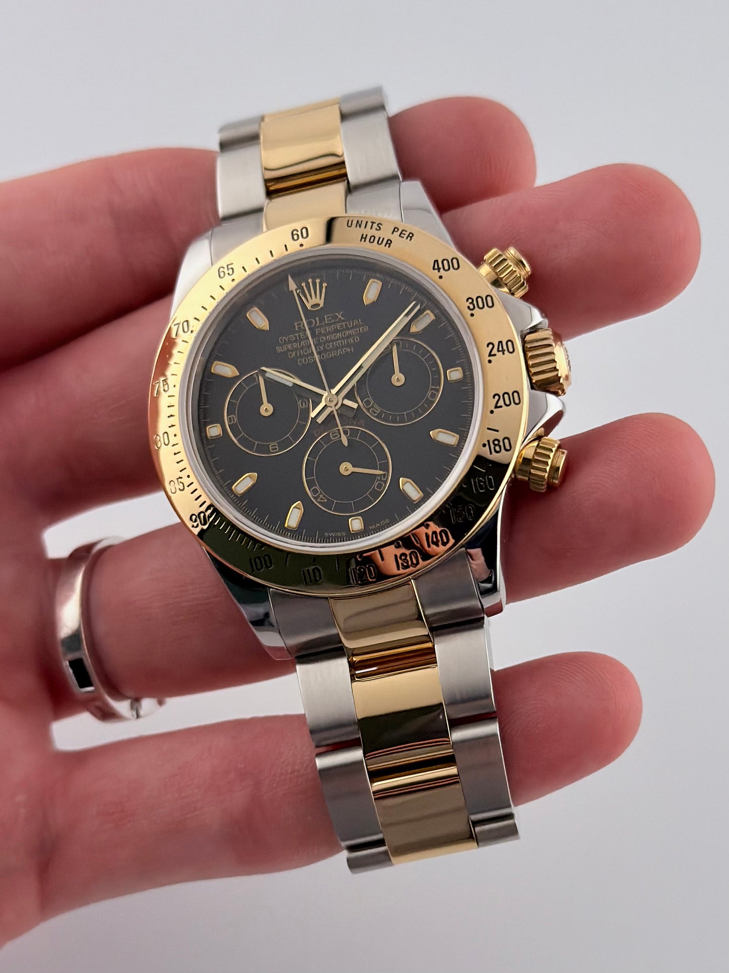 Rolex Oyster Perpetual Daytona Bi-Metal - 116523 - Original Box