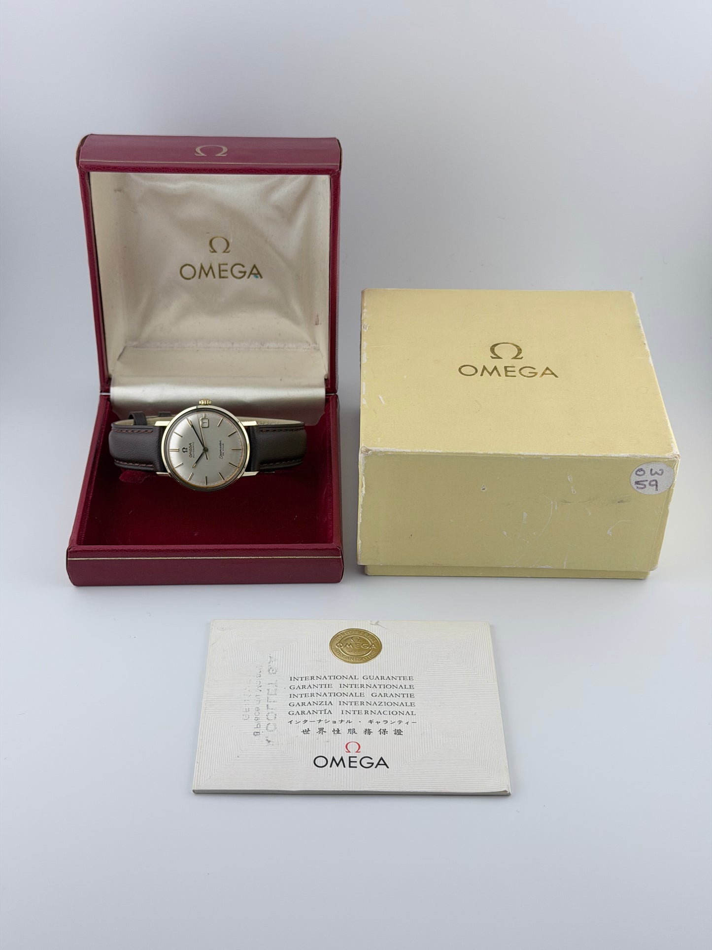Omega Seamaster DeVille Automatic - 166.020 - Box and Papers.