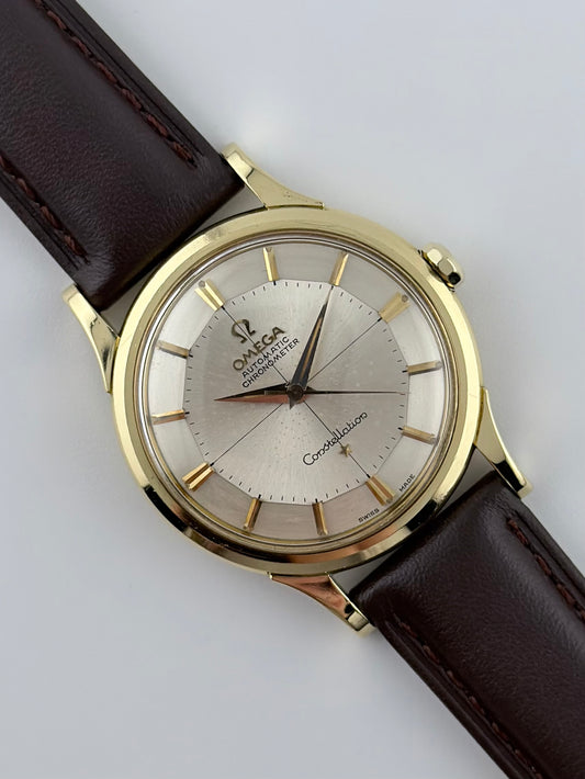 Omega Constellation Chronometer Automatic 18ct Gold - Pie Pan - Rare - 14381-82-SC