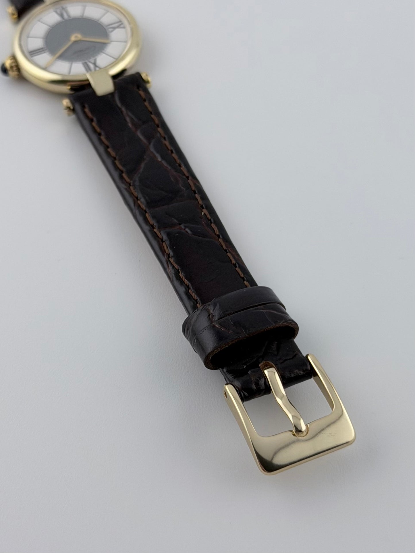 Cartier must de Vendome Quartz - 590004 - Two-tone Dial - Ladies