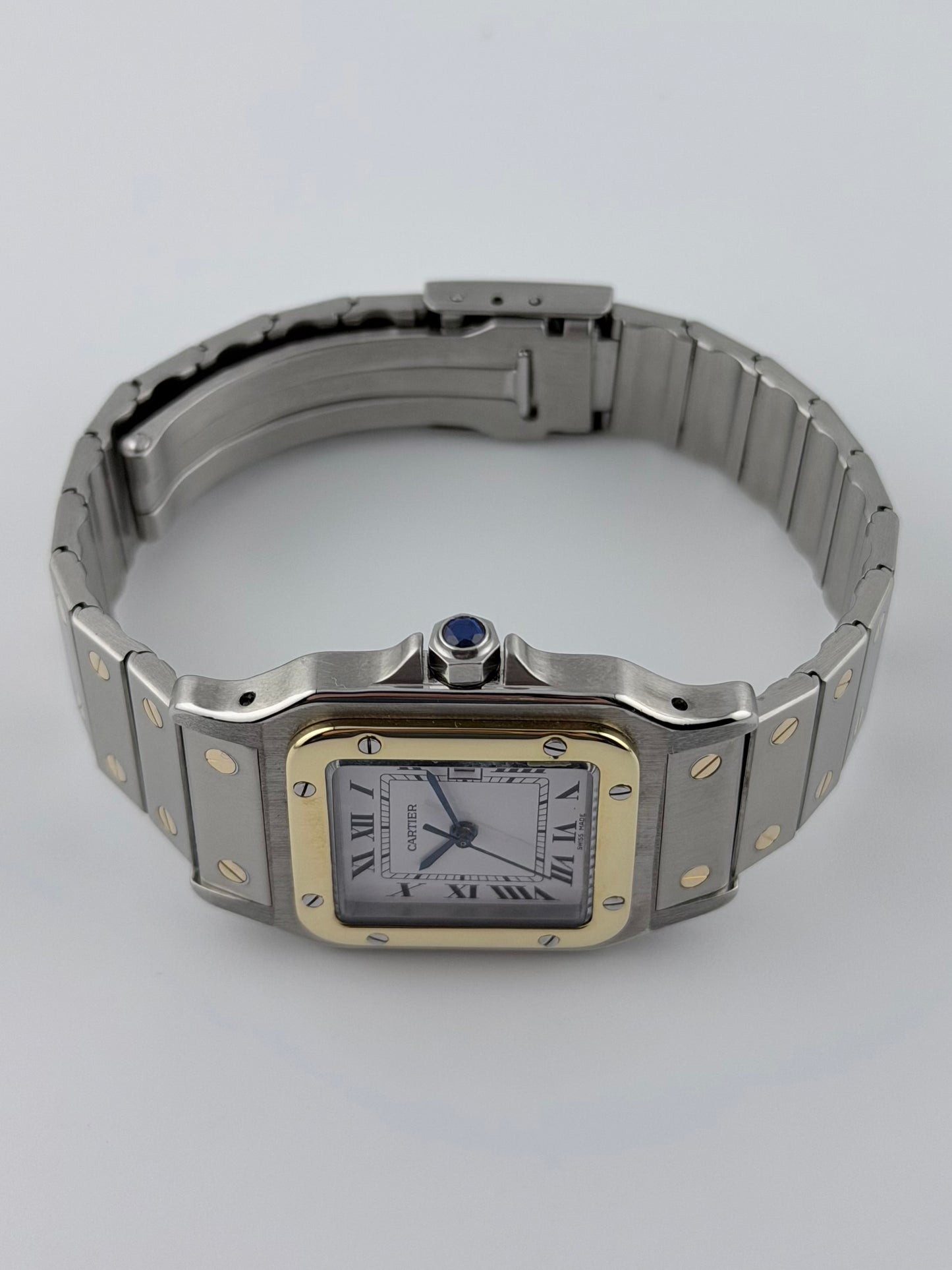 Cartier Santos Carree Automatic Date - Bi Metal - 2961
