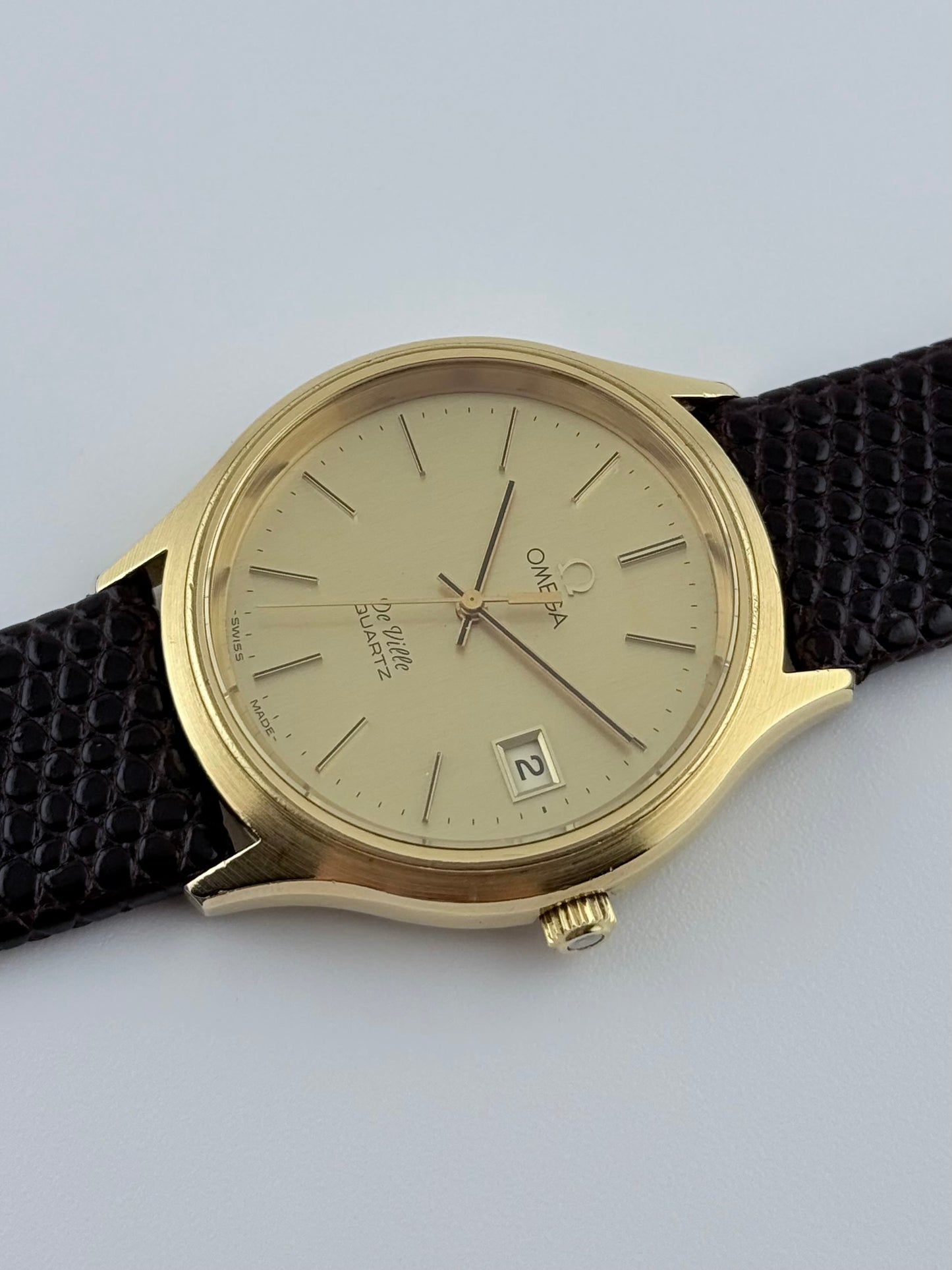 Omega De Ville Quartz Date - 192.0033 with Papers