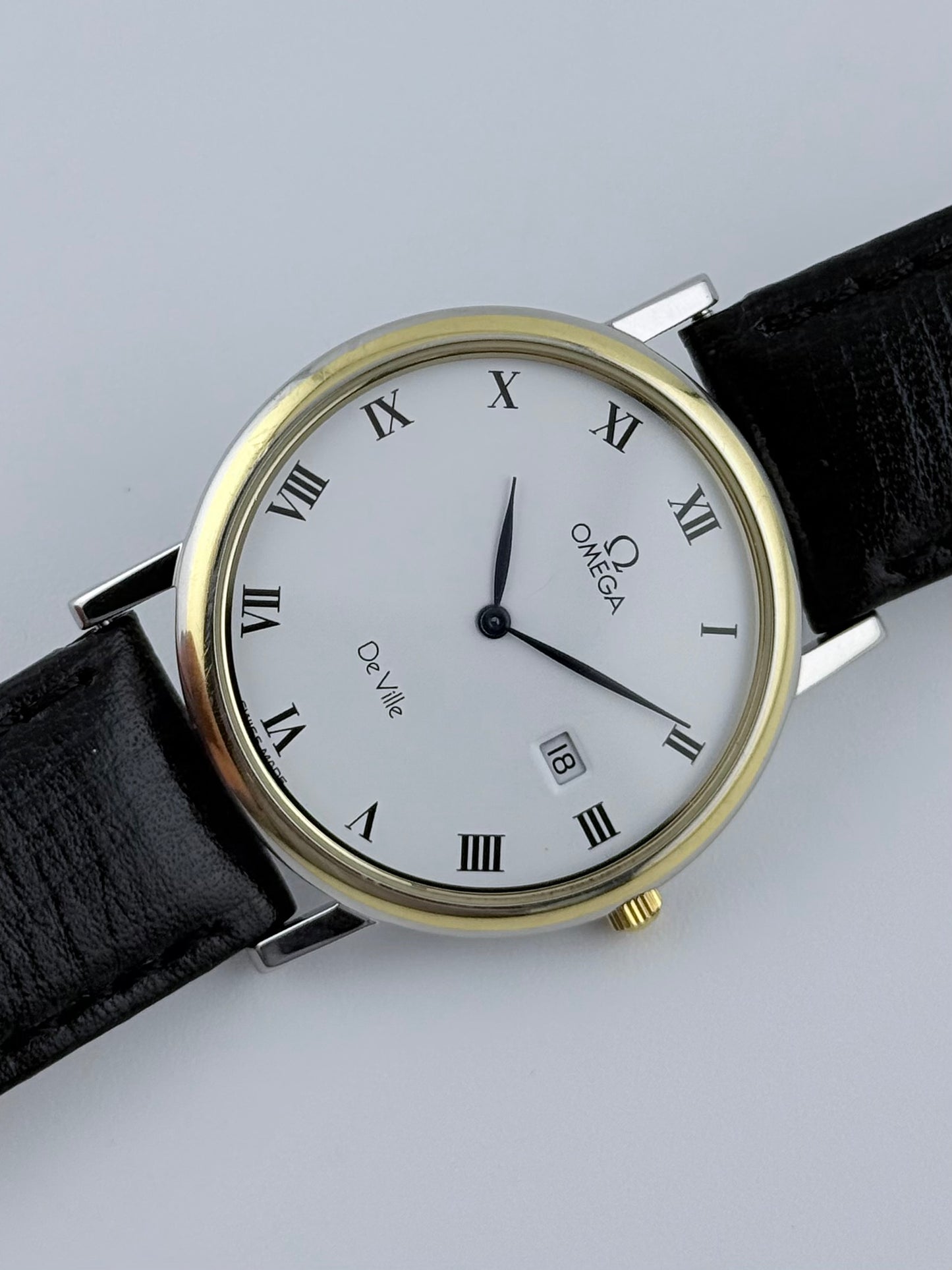 Omega De Ville Quartz Date - 196.2379 - Box and Papers