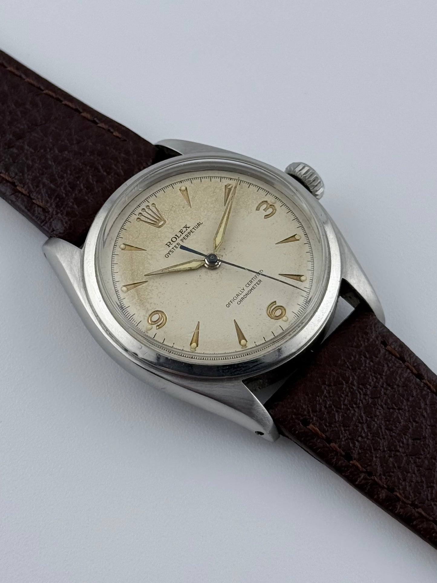 Rolex Oyster Perpetual Automatic Bubble Back - 6084 - Rare