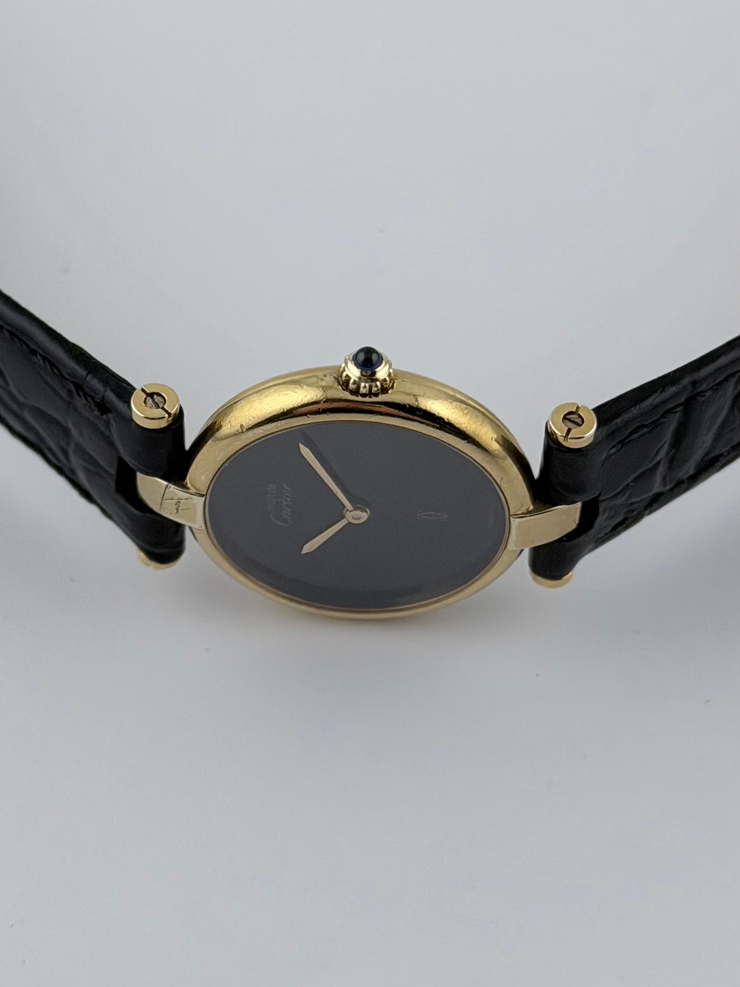 Cartier Must de Cartier Paris Quartz - 18 - Onyx Dial - Ladies