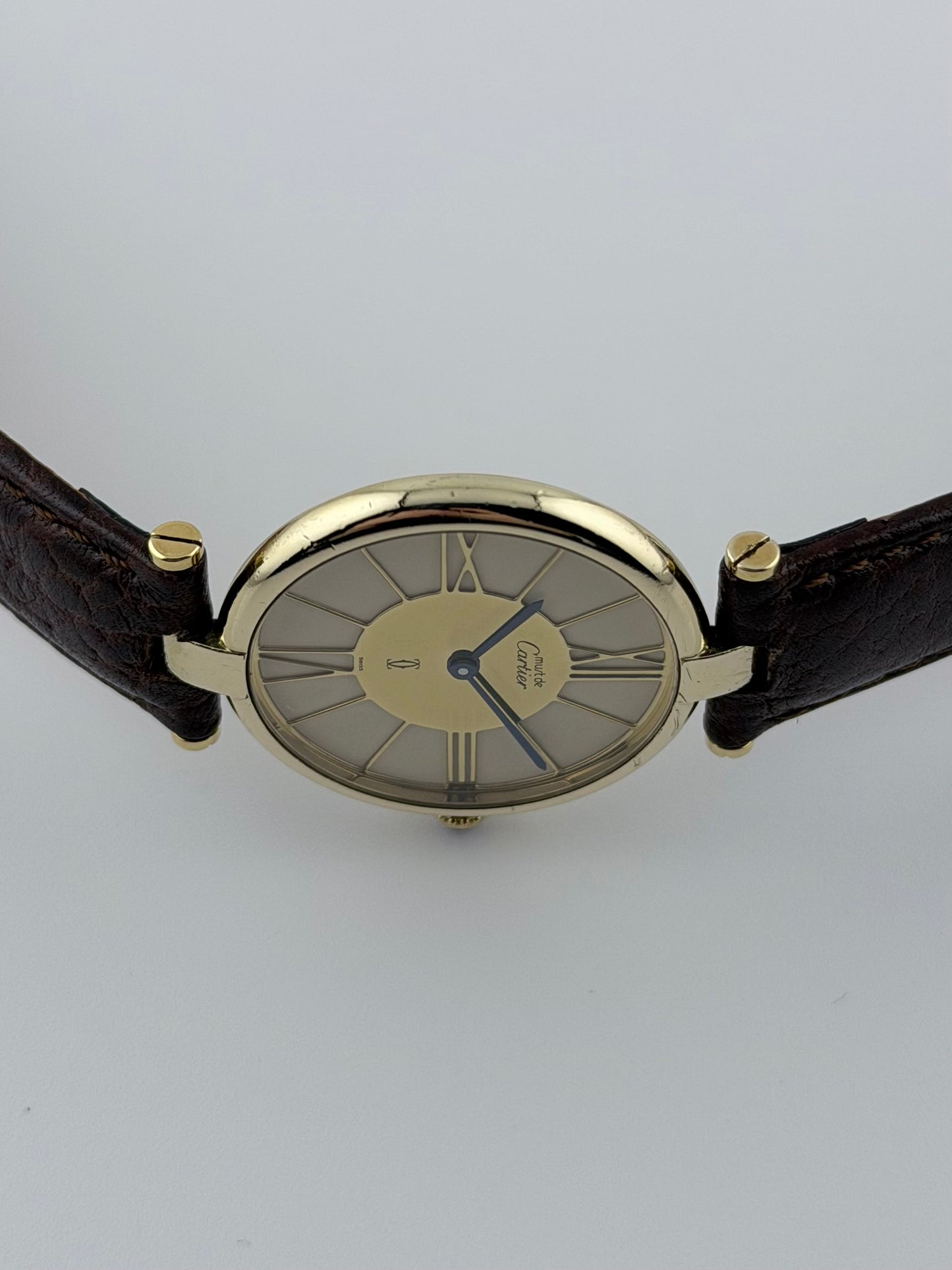 Cartier Must de Cartier Vermeil Quartz - 17 - Gold and Ivory Cloisonne Dial