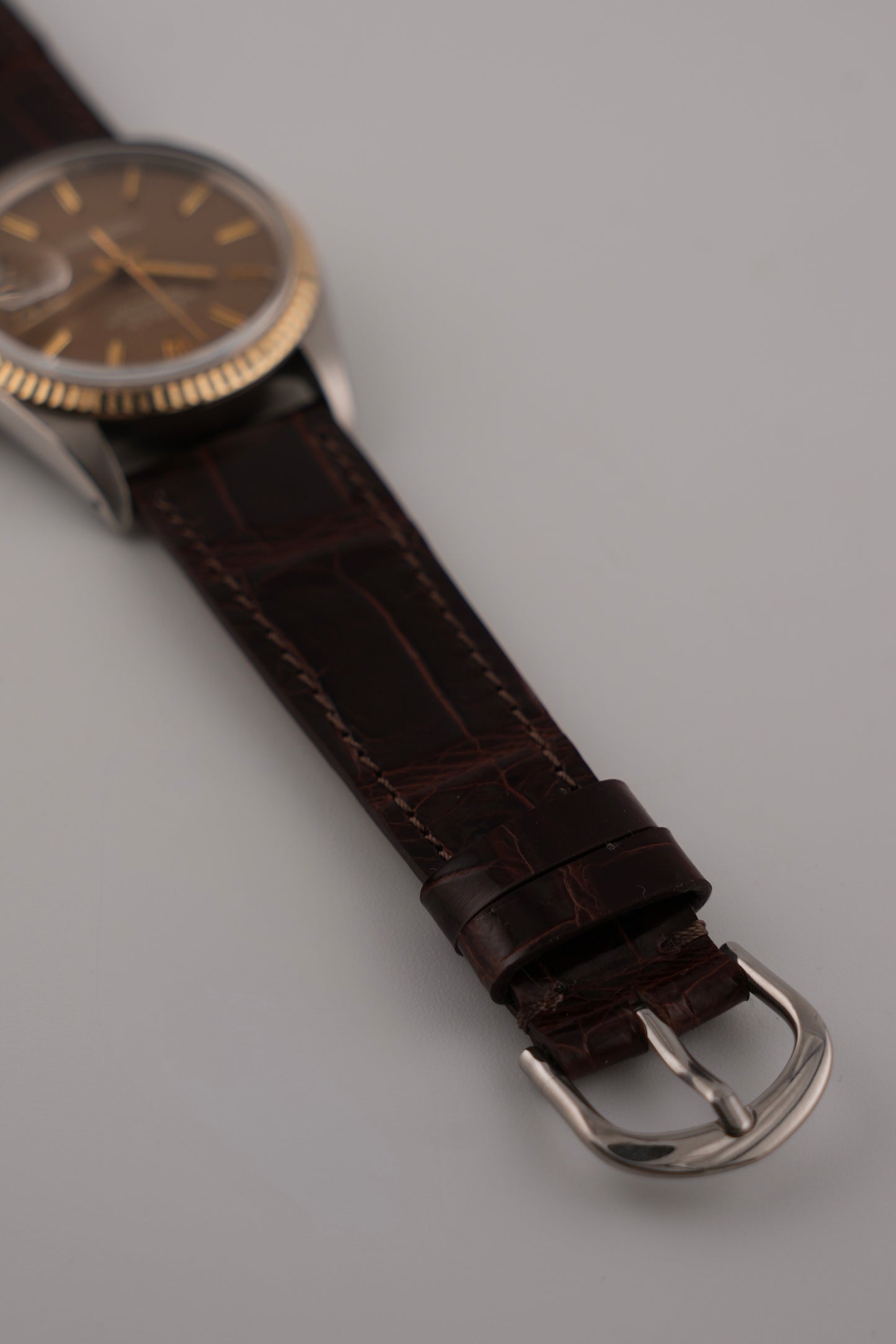 Rolex Datejust Oyster Perpetual 16013 - Two-Tone - Havana Dial - Exceptional Condition