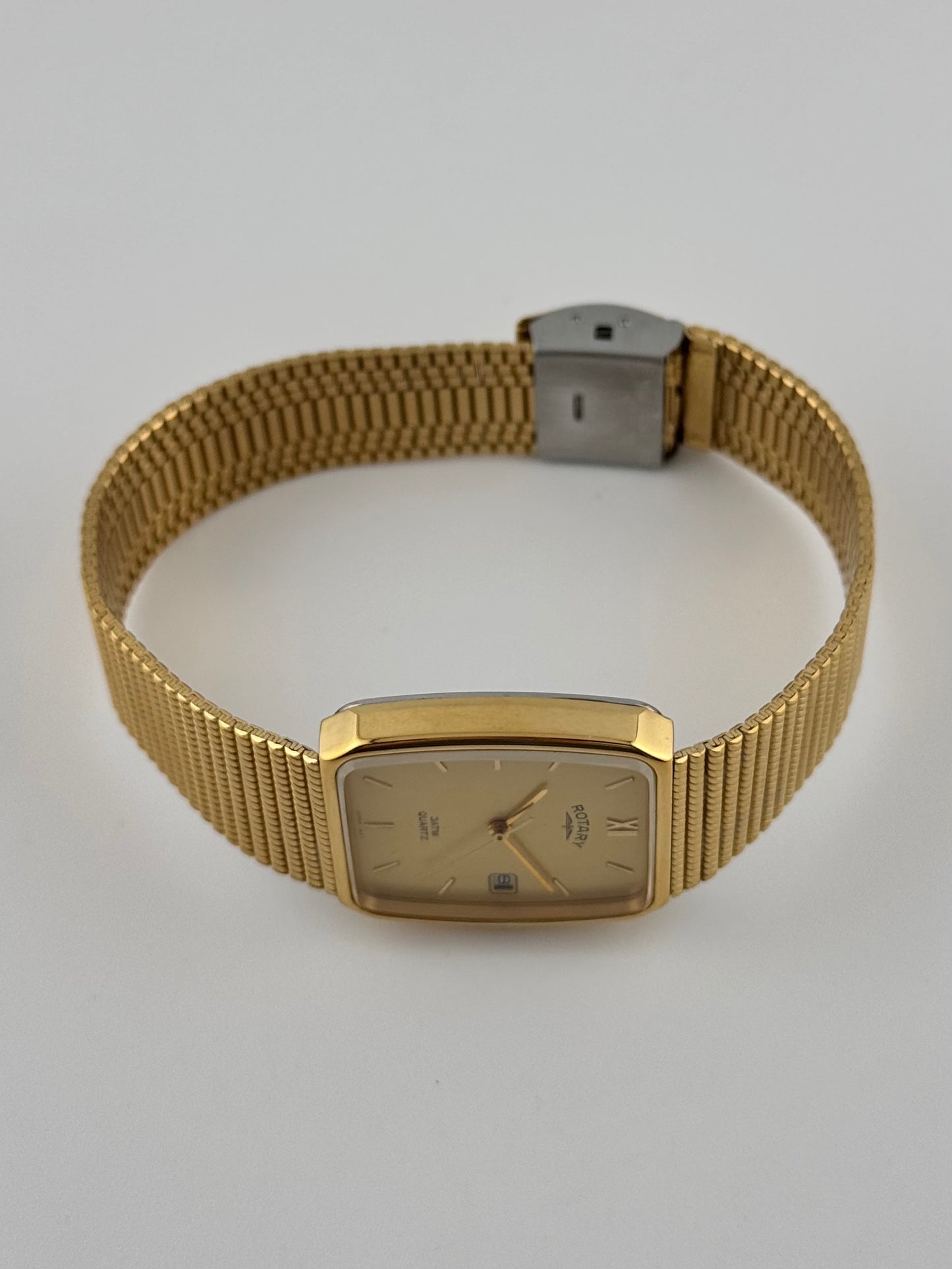Rotary Tank 3ATM Quartz Date - 3602