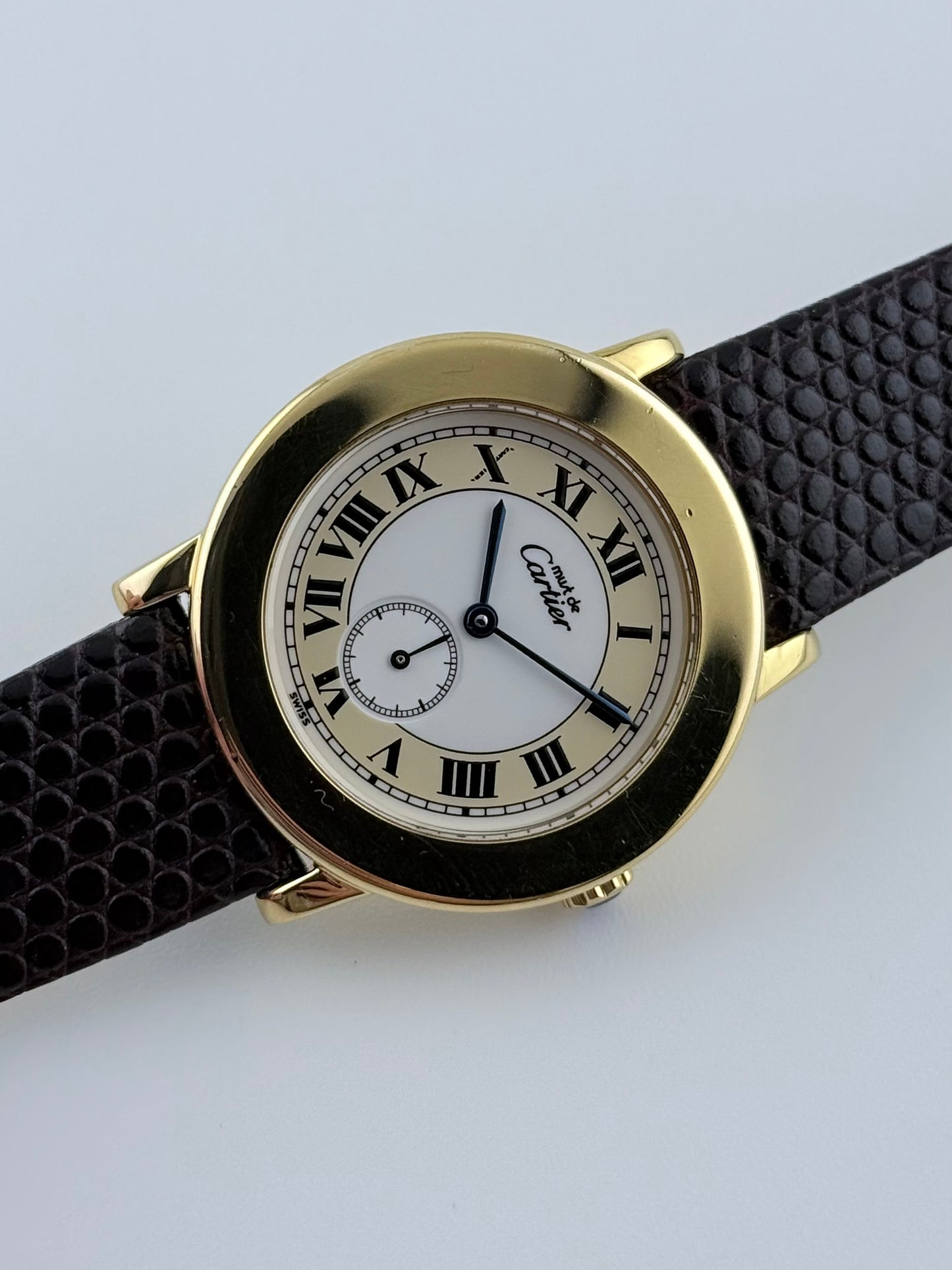 Cartier Must De Cartier Ronde - Quartz - Sub-seconds dial - 1800-1