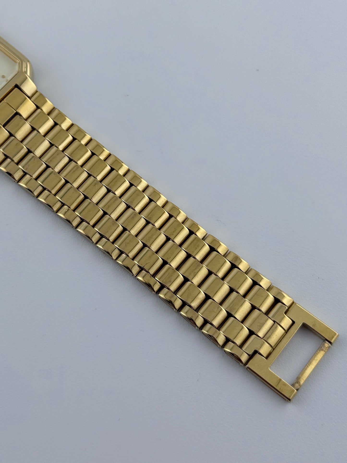 Seiko Tank Quartz 5Y39-5860 Date - Box & Papers