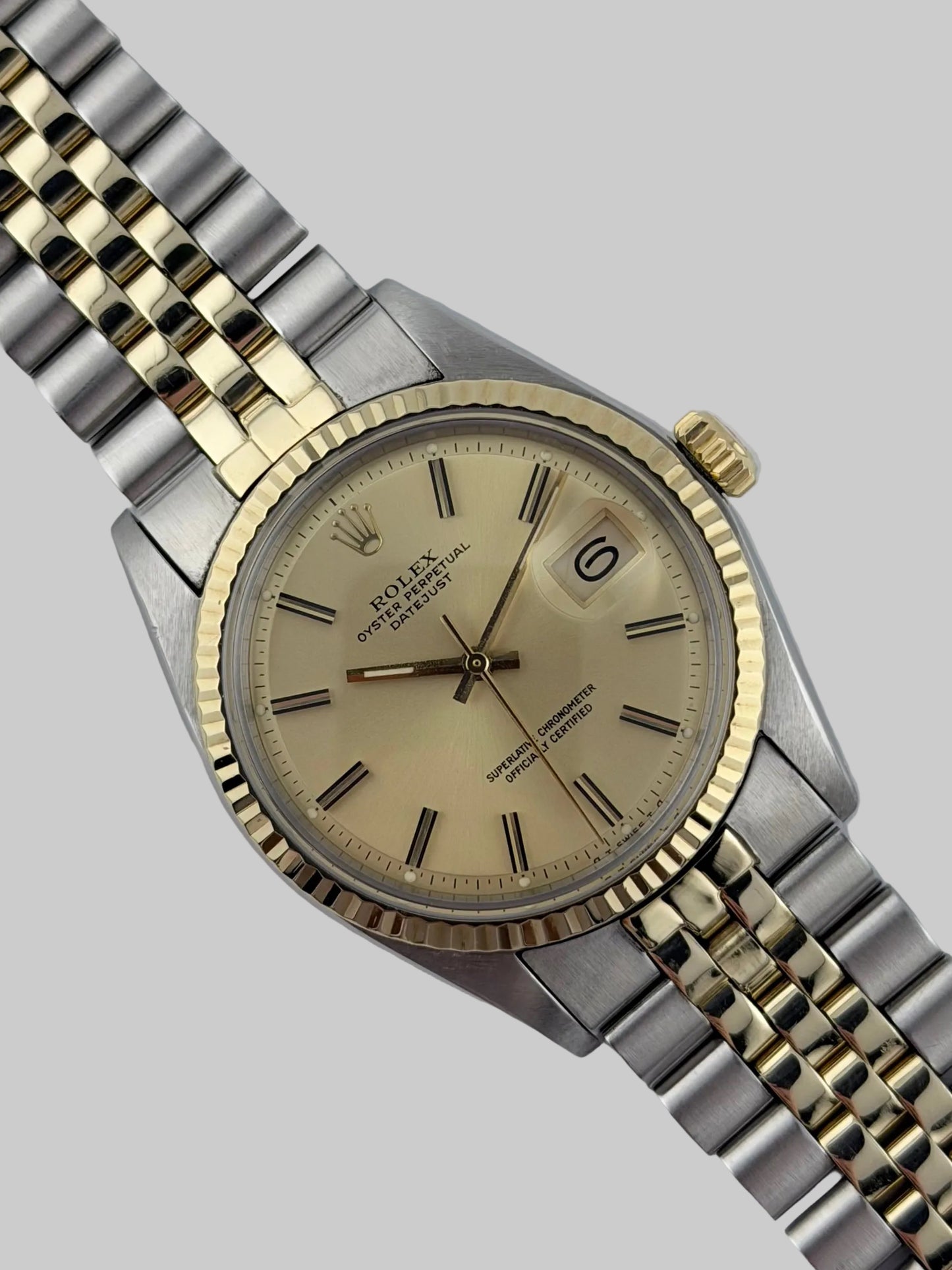 Rolex Datejust Oyster Perpetual - 1601 - “Wide Boy” - Box and Booklets