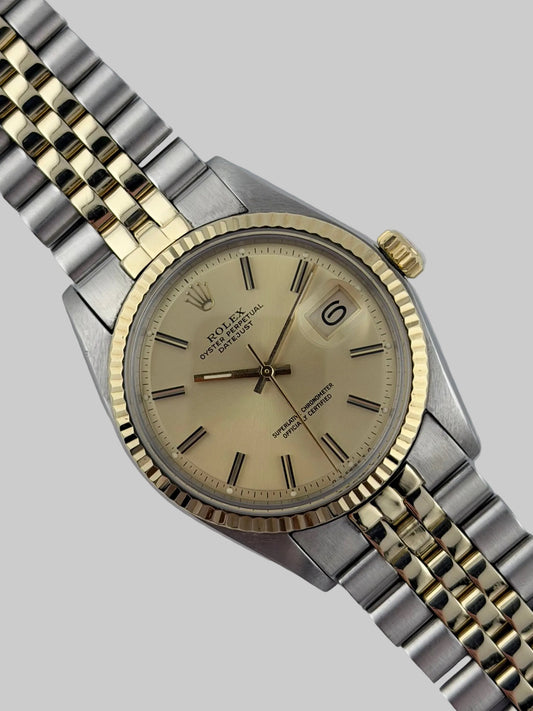 Rolex Datejust Oyster Perpetual - 1601 - “Wide Boy” - Box and Booklets