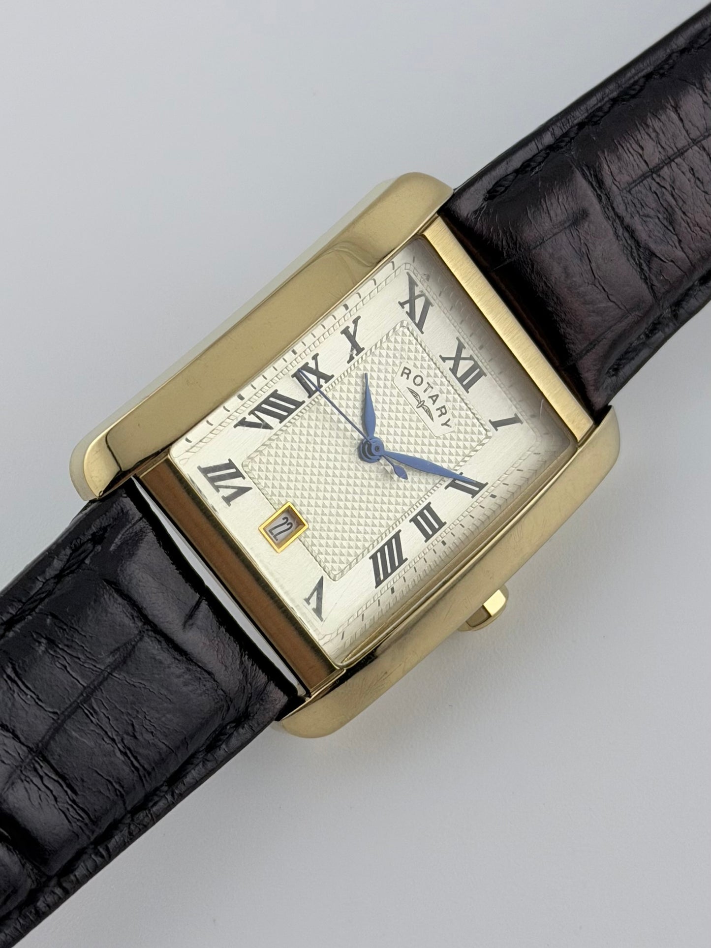 Rotary Tank Quartz Dress Watch CGS00007/09