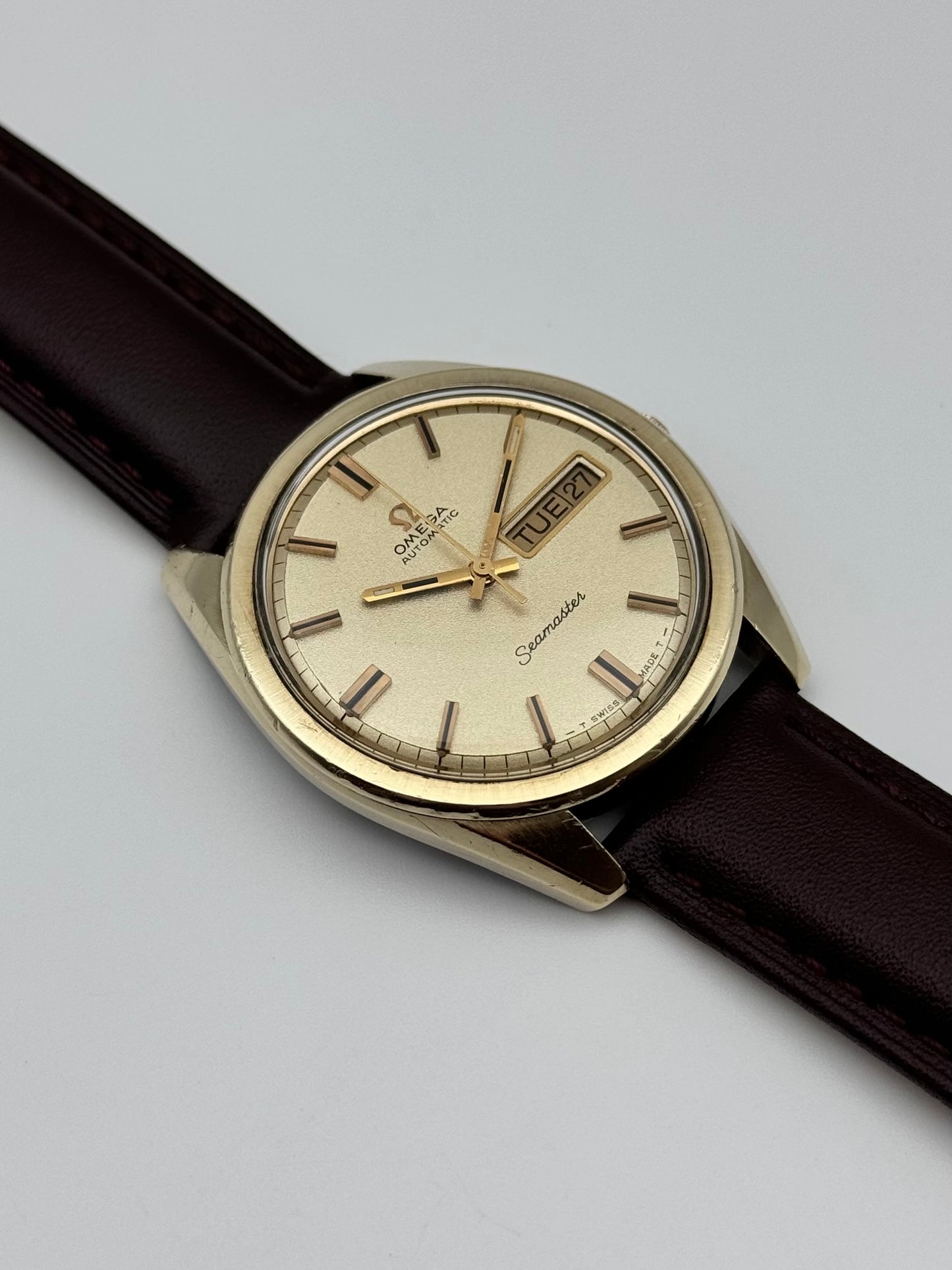 Omega Seamaster Automatic Day-Date Jumbo Pie Pan - 166.032