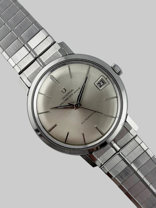 Universal Geneve Polerouter Automatic Date - 204604-1 - Ultra Rare