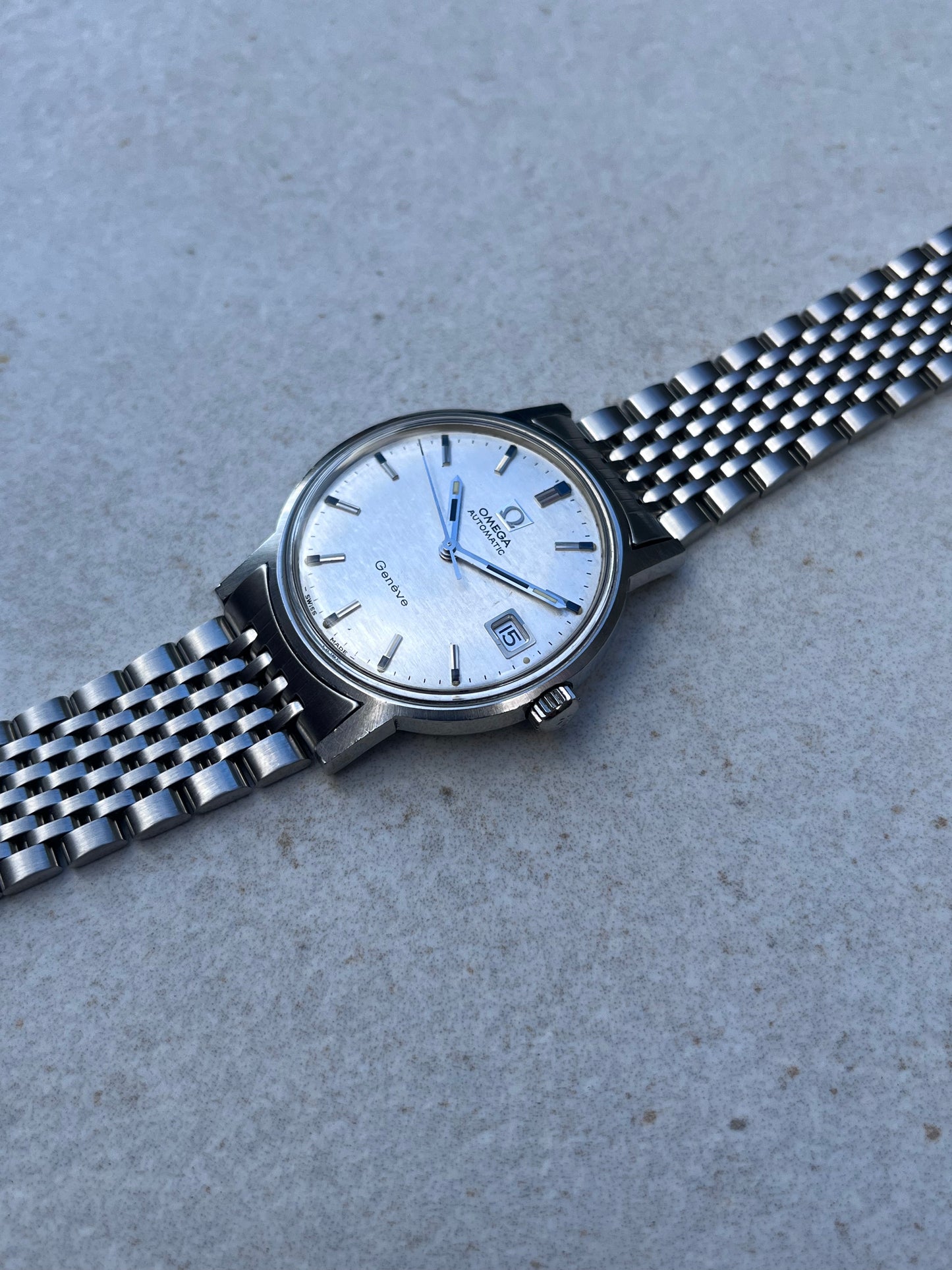 Omega Geneve Automatic Shantung Dial 166.070