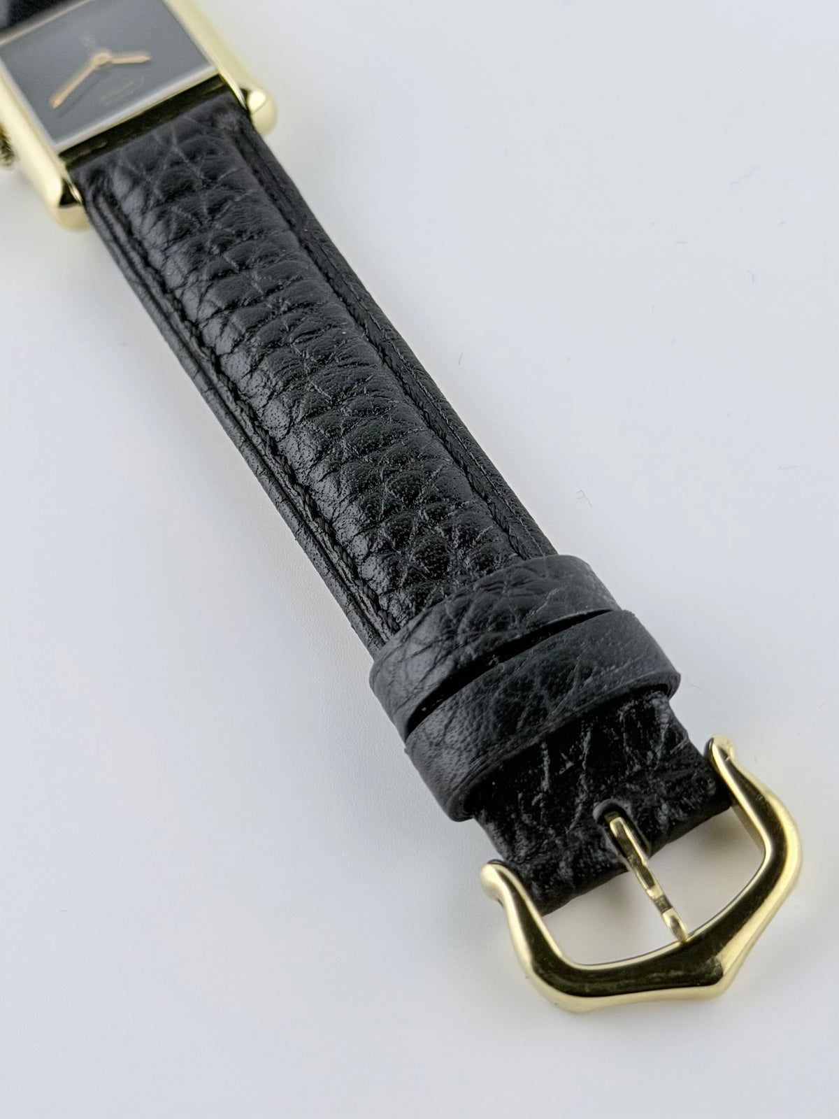 Cartier Must De Tank Paris Manual Wind - 3 - Black Dial - Ladies