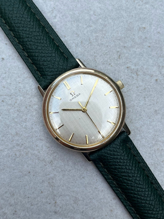 Omega Manual Wind Linen Dial 1960s