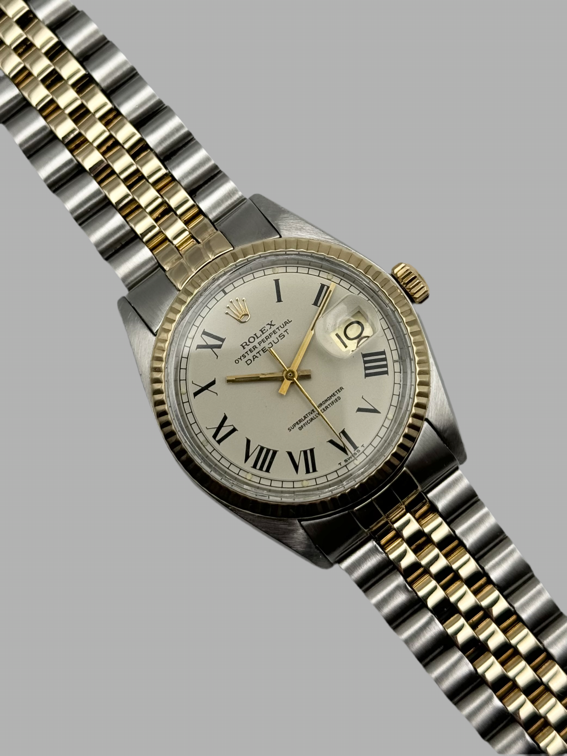 Rolex Datejust Oyster Perpetual Two-Tone 1601 36mm Serviced