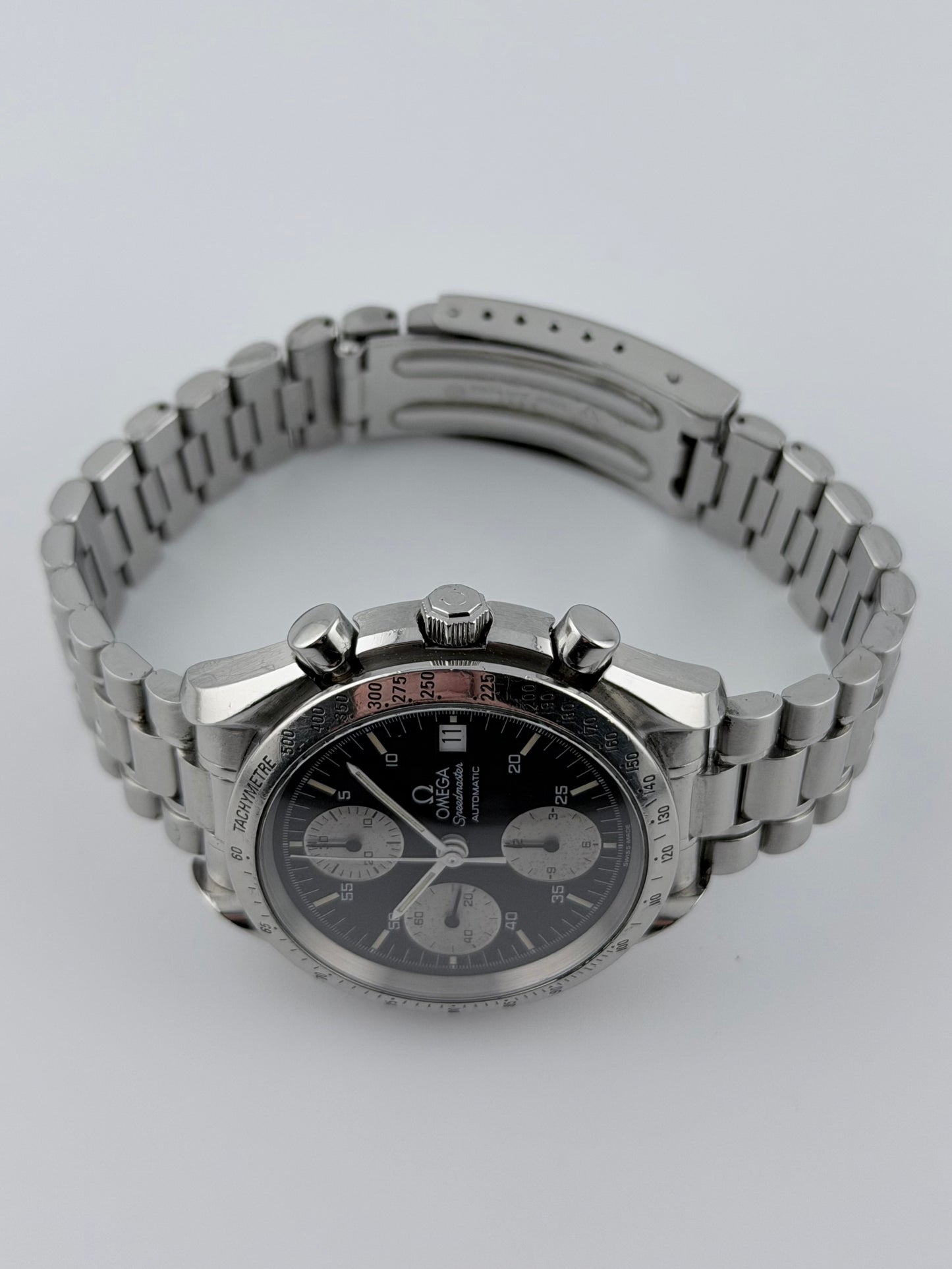 Omega Speedmaster Automatic Date - 175.0043 - Rare Reverse Panda Dial