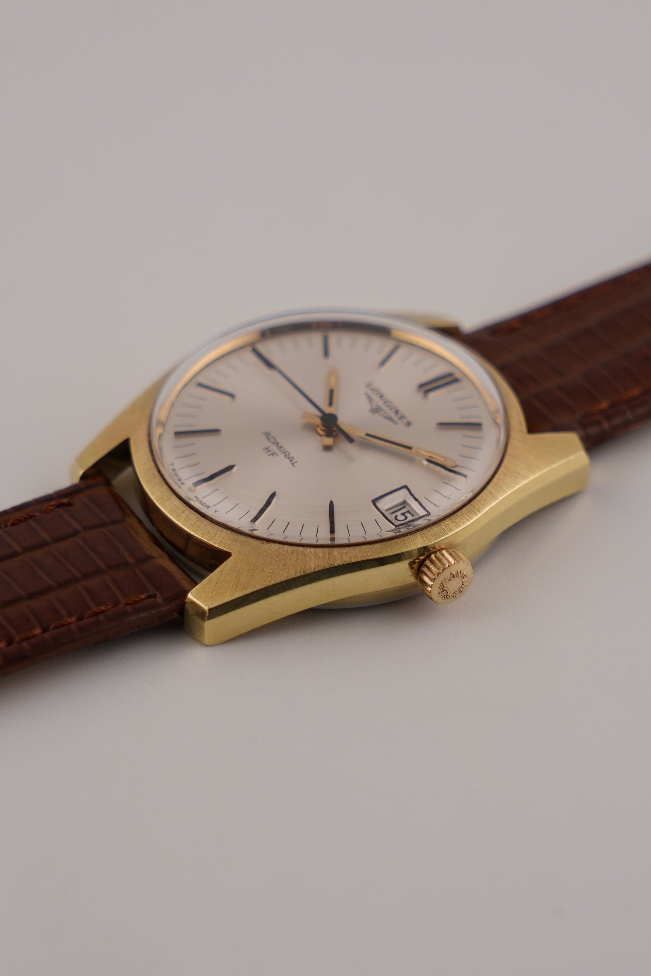 Longines Admiral HF Manual Wind - Sunburst Dial – The Wrist Watcher