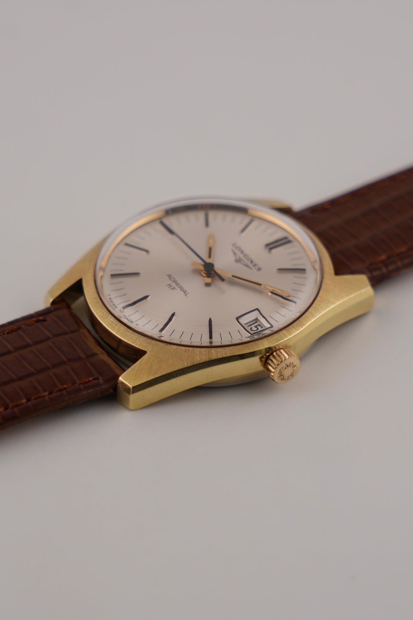 Longines Admiral HF Manual Wind - Sunburst Dial