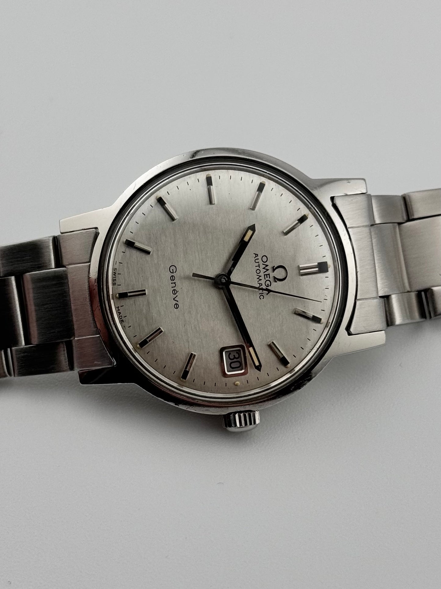 Omega Geneve Automatic Shantung Dial - 166.070