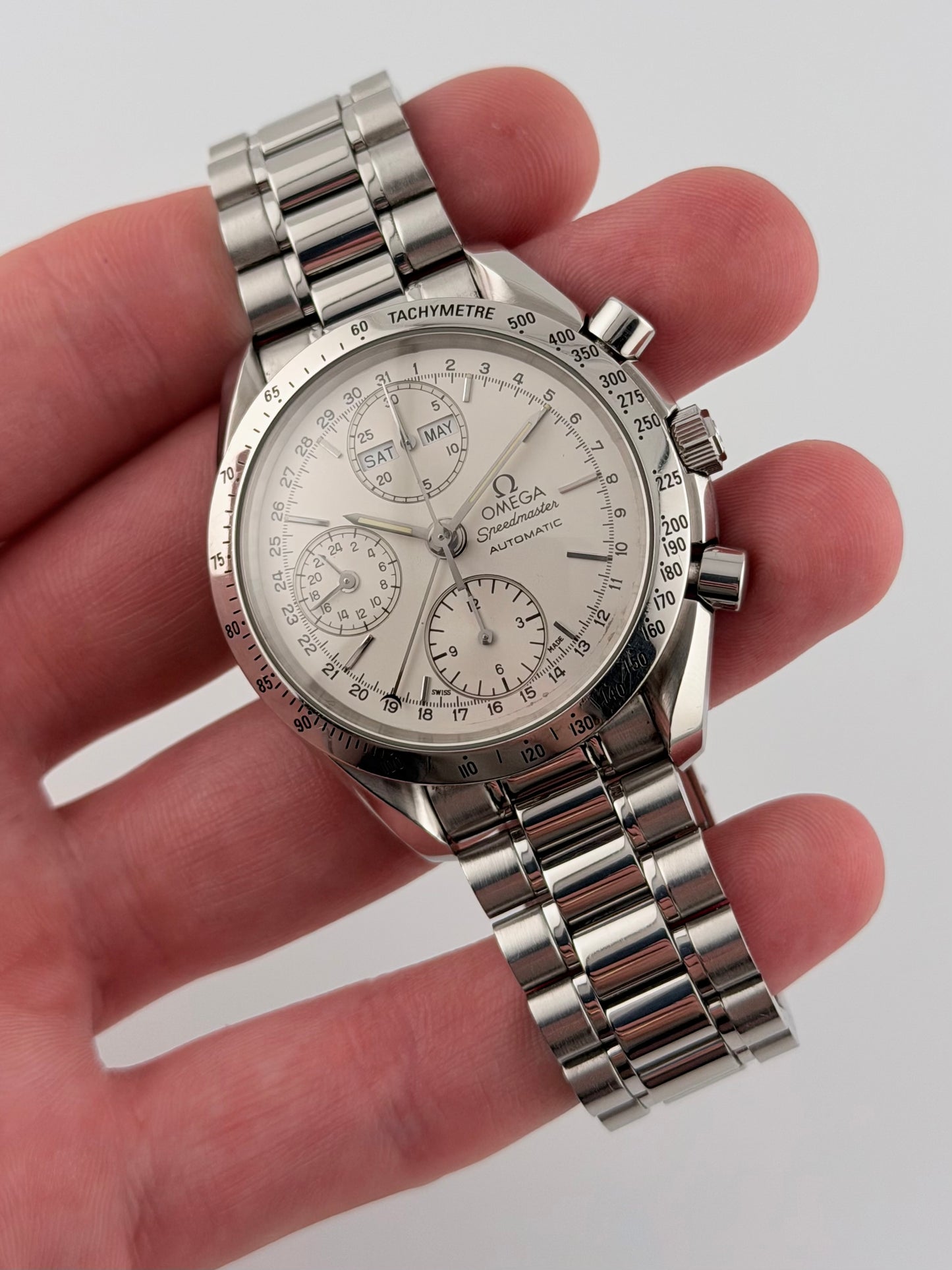 Omega Speedmaster Automatic Chronograph Triple Date - 175.0044 - Original Box