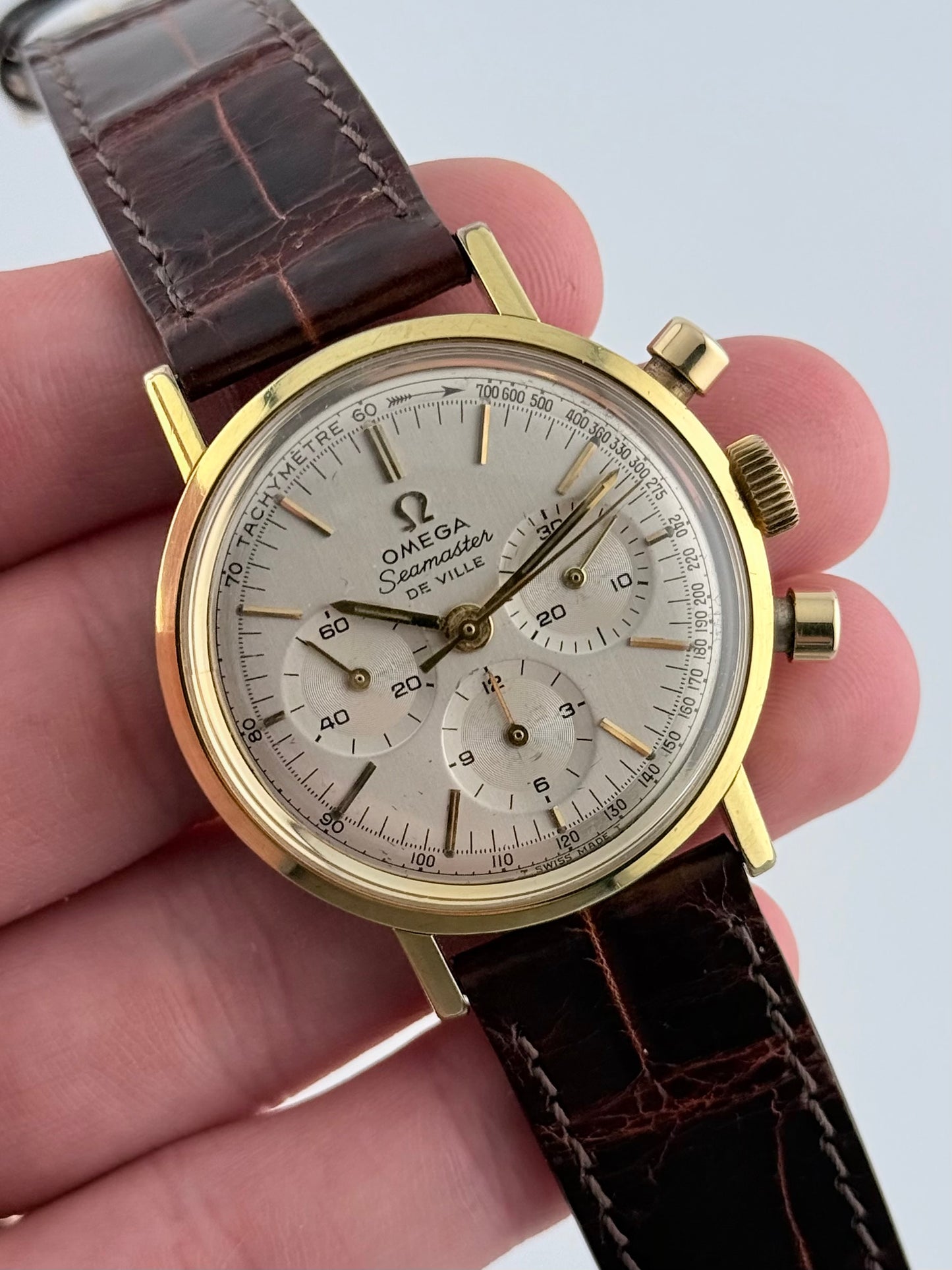 Omega Seamaster De Ville Chronograph - Extraordinarily Rare  - 105.005-65