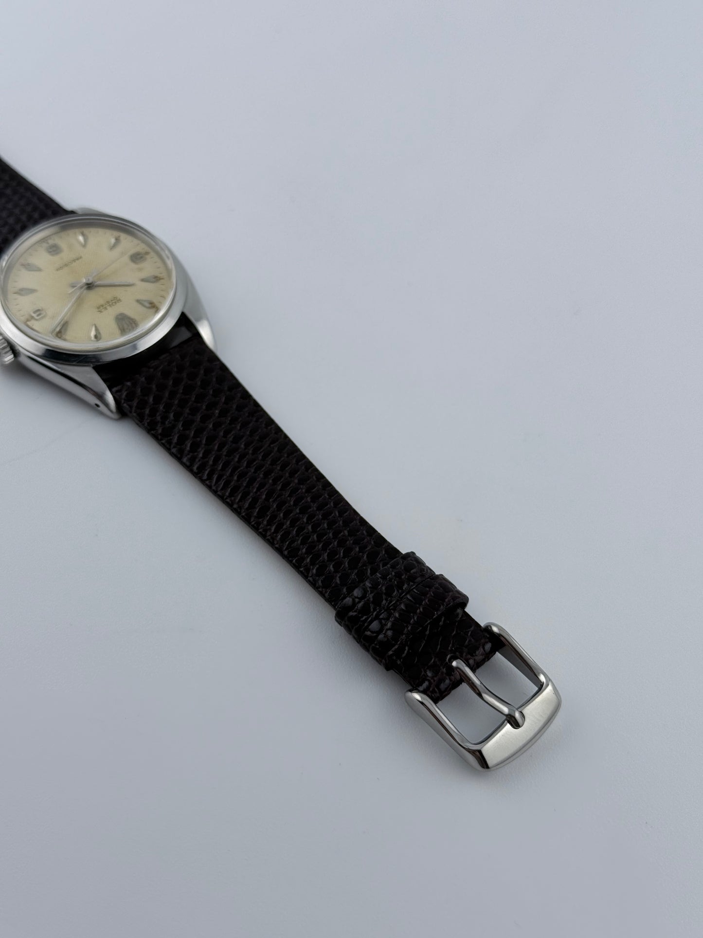 Rolex Oyster Precision Manual Wind - 6422 - Rare Chevron Dial - Collectors Set