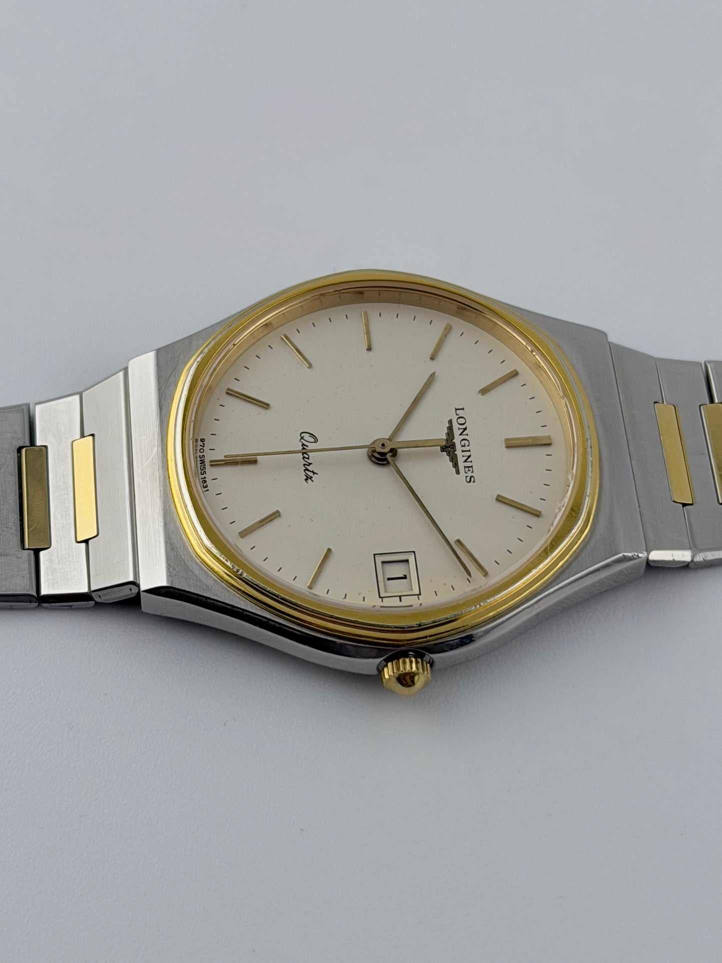 Longines Quartz Date 40.2.68332 - Original Box and Papers