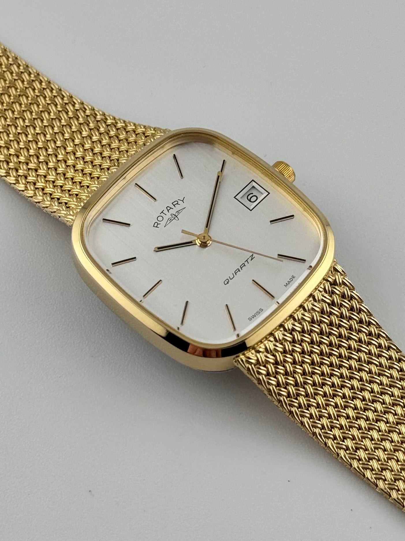 Rotary Quartz Date Dress Watch with Box