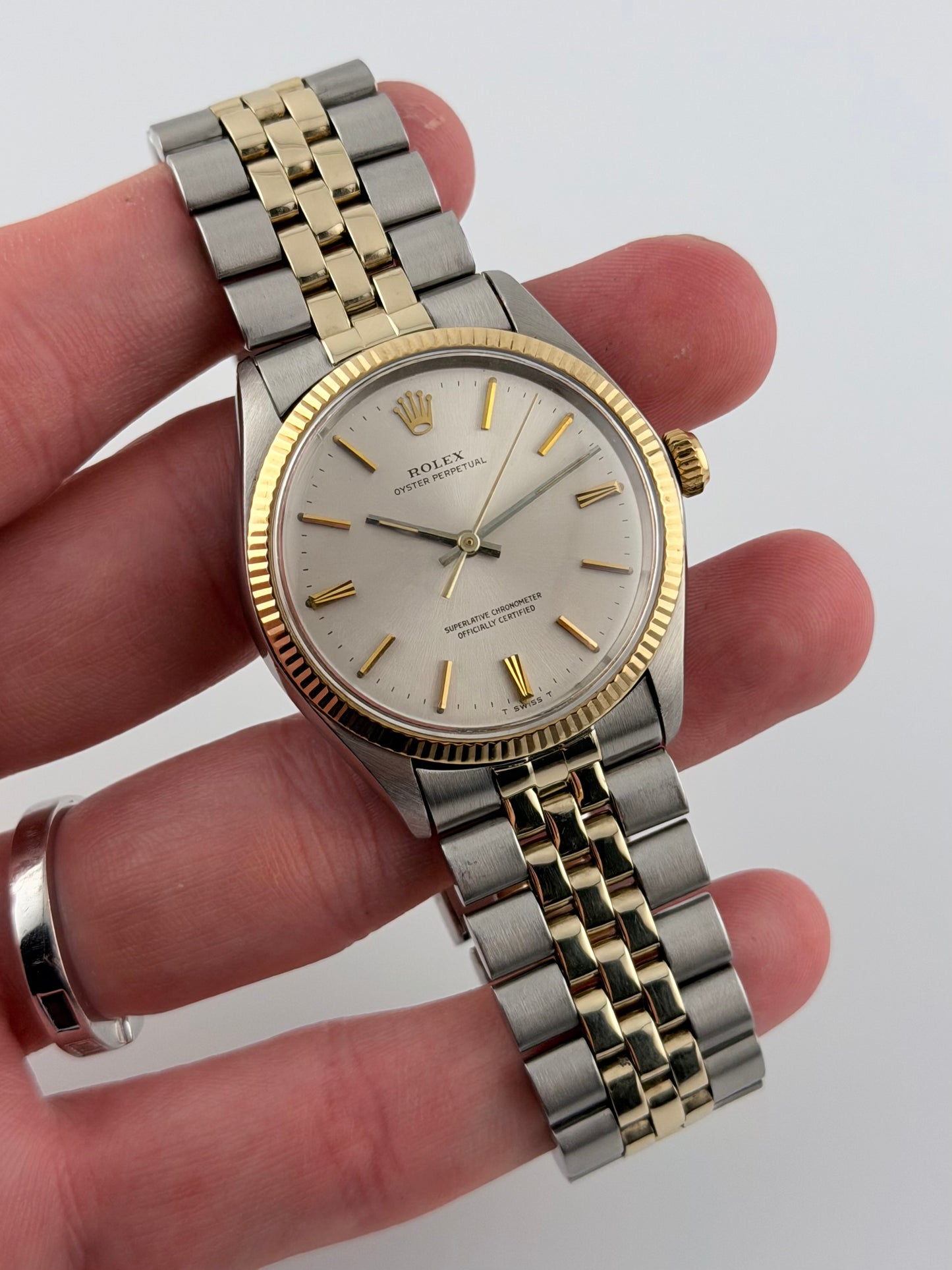 Rolex Oyster Perpetual Automatic 1002 - Two-tone - 14ct Gold and Stainless Steel