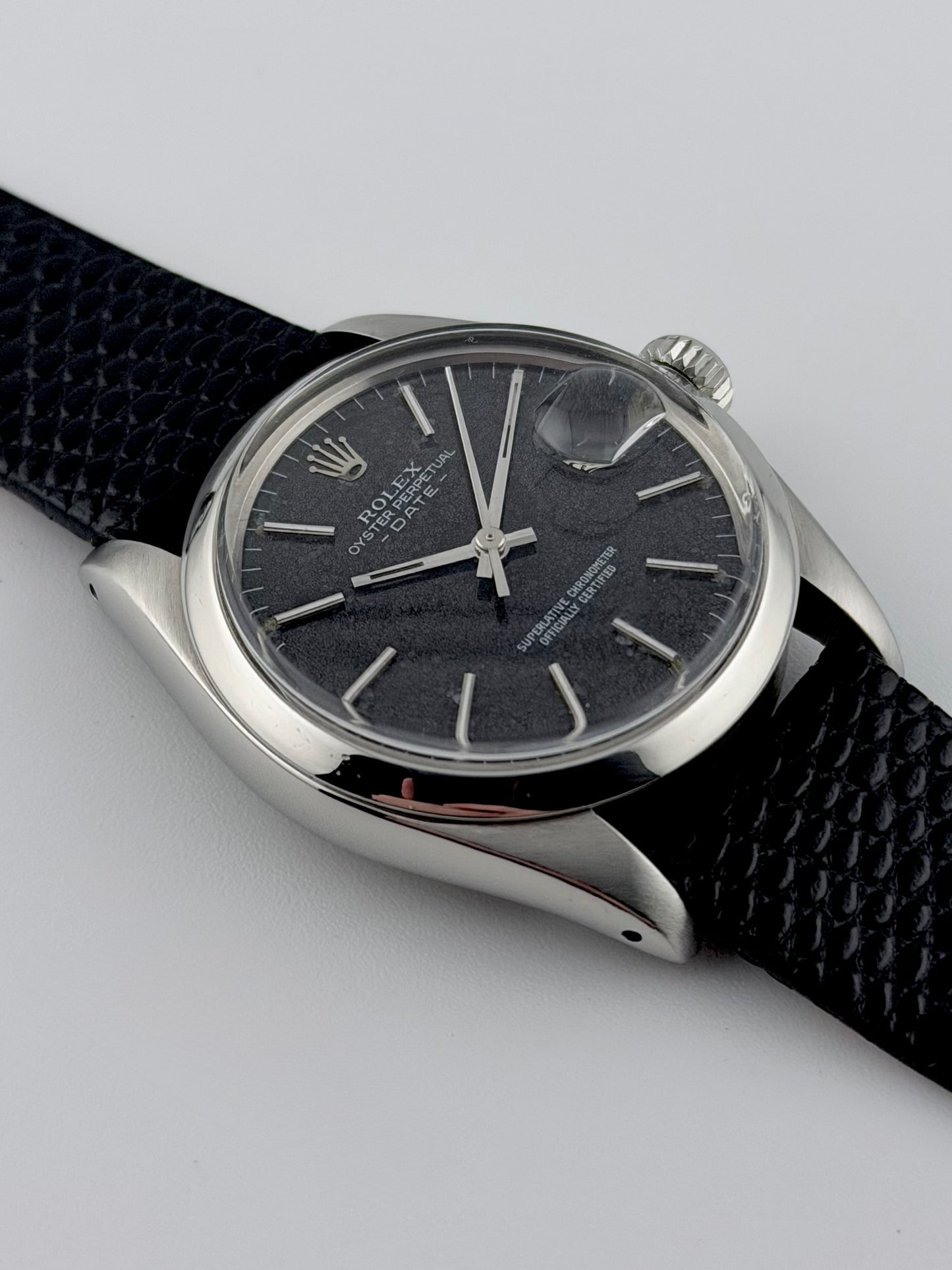 Rolex Oyster Perpetual Date Automatic - 1500 - Rare Black Dial