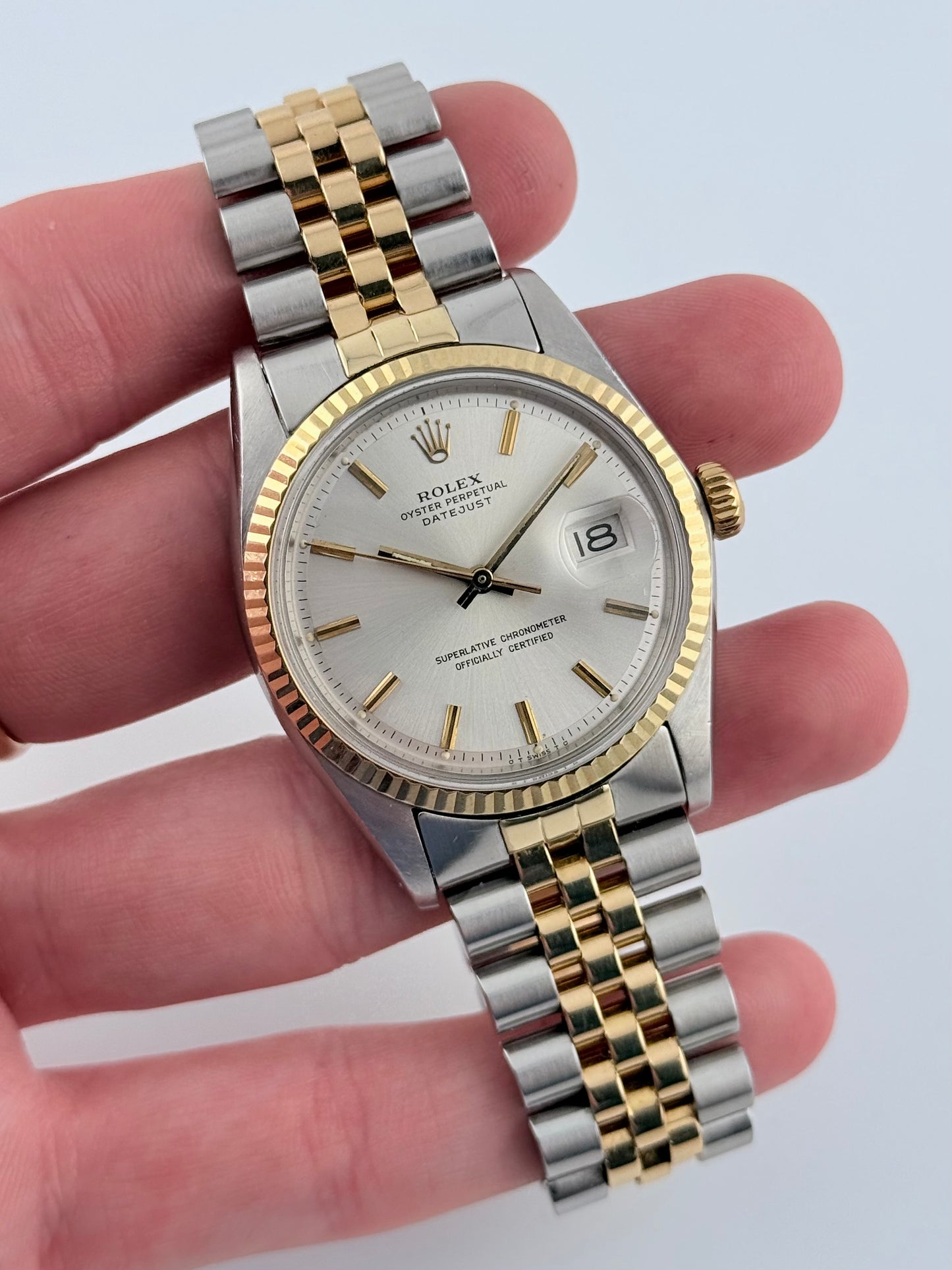 Rolex Datejust Oyster Perpetual - Two-Tone - 1601