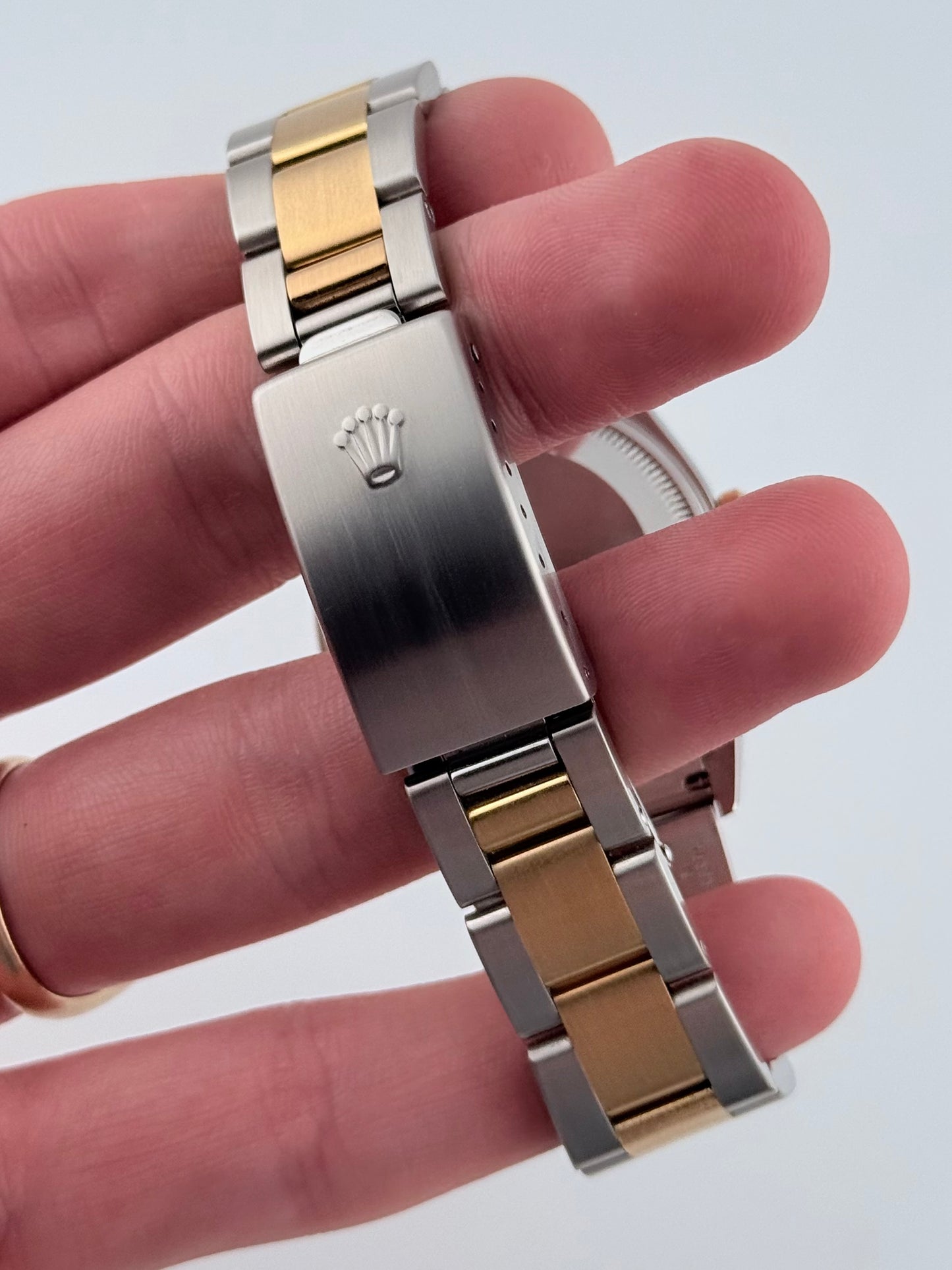 Rolex Oyster Perpetual Date - Two-Tone - 15233 - Box and Papers