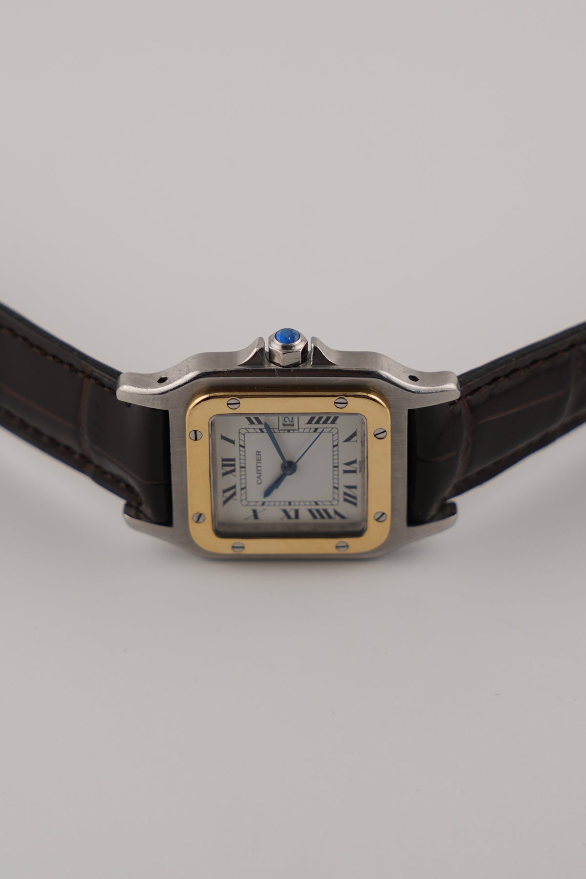 Cartier Santos Carree Automatic Date - Bi Metal - 2961