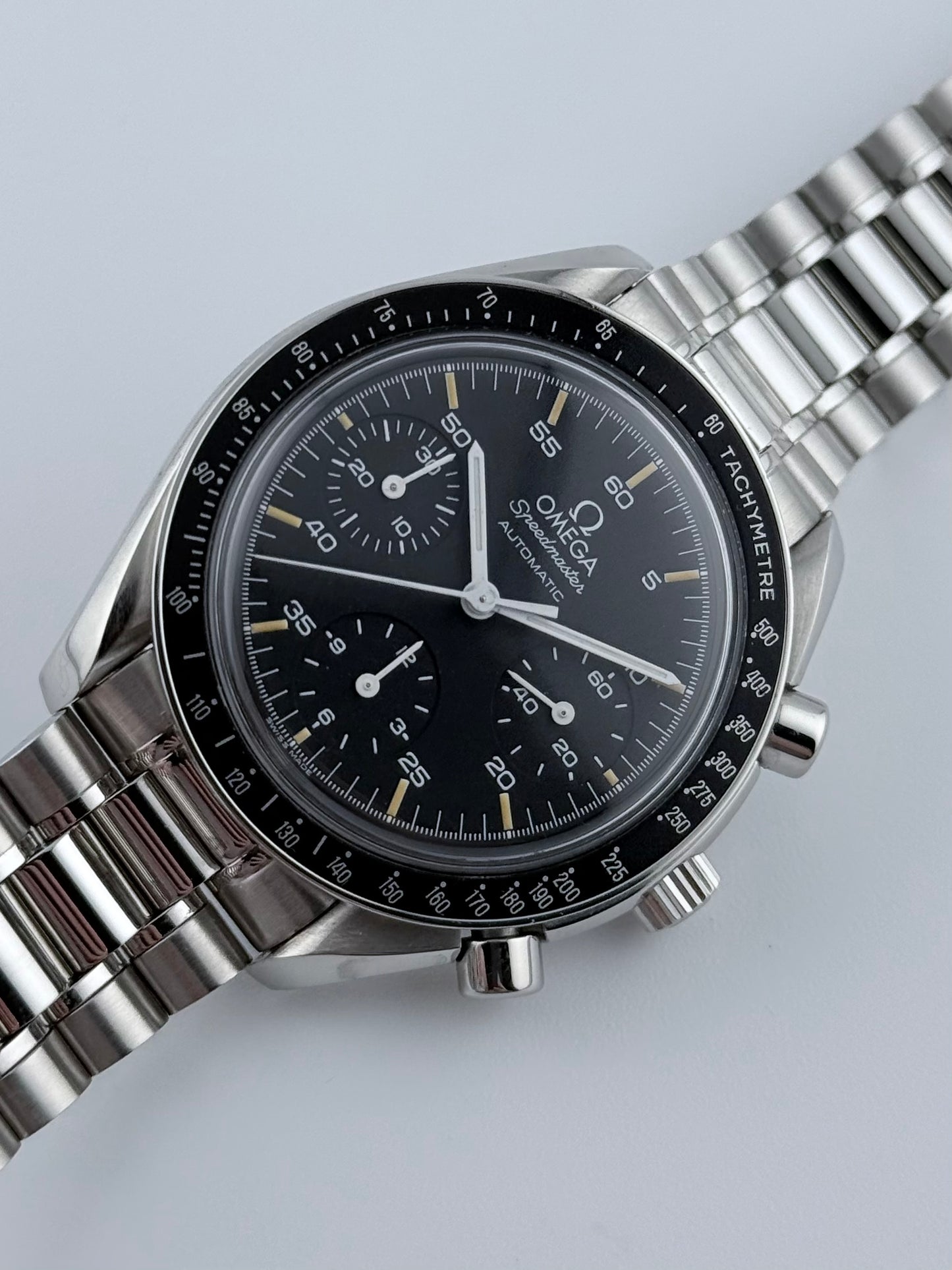 Omega Speedmaster Automatic Chronograph - 175.0032.1 - Pumpkin Lume